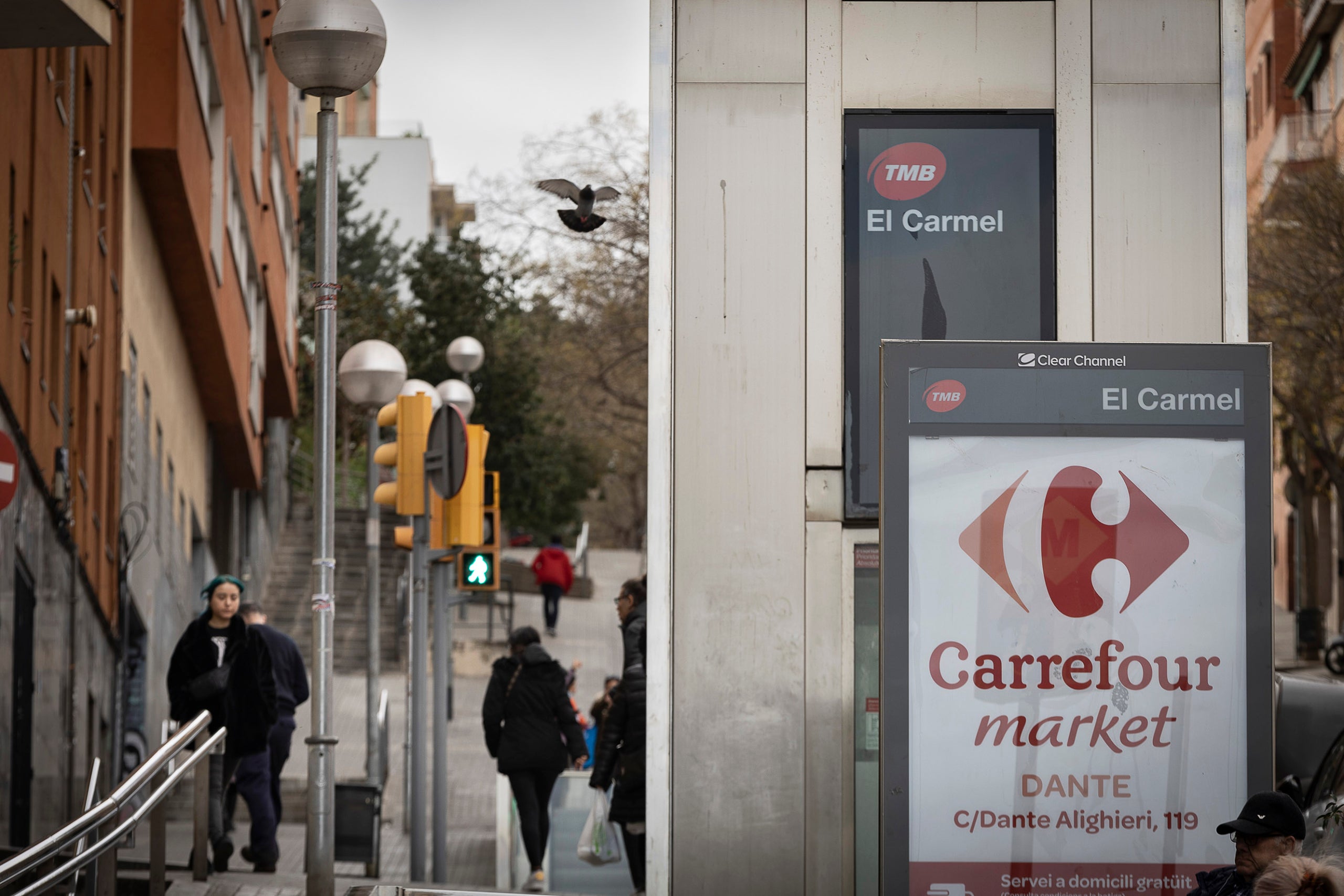 Visita al barri del Carmel 20 anys després de la crisi que va provocar les obres del metro | Jordi Play