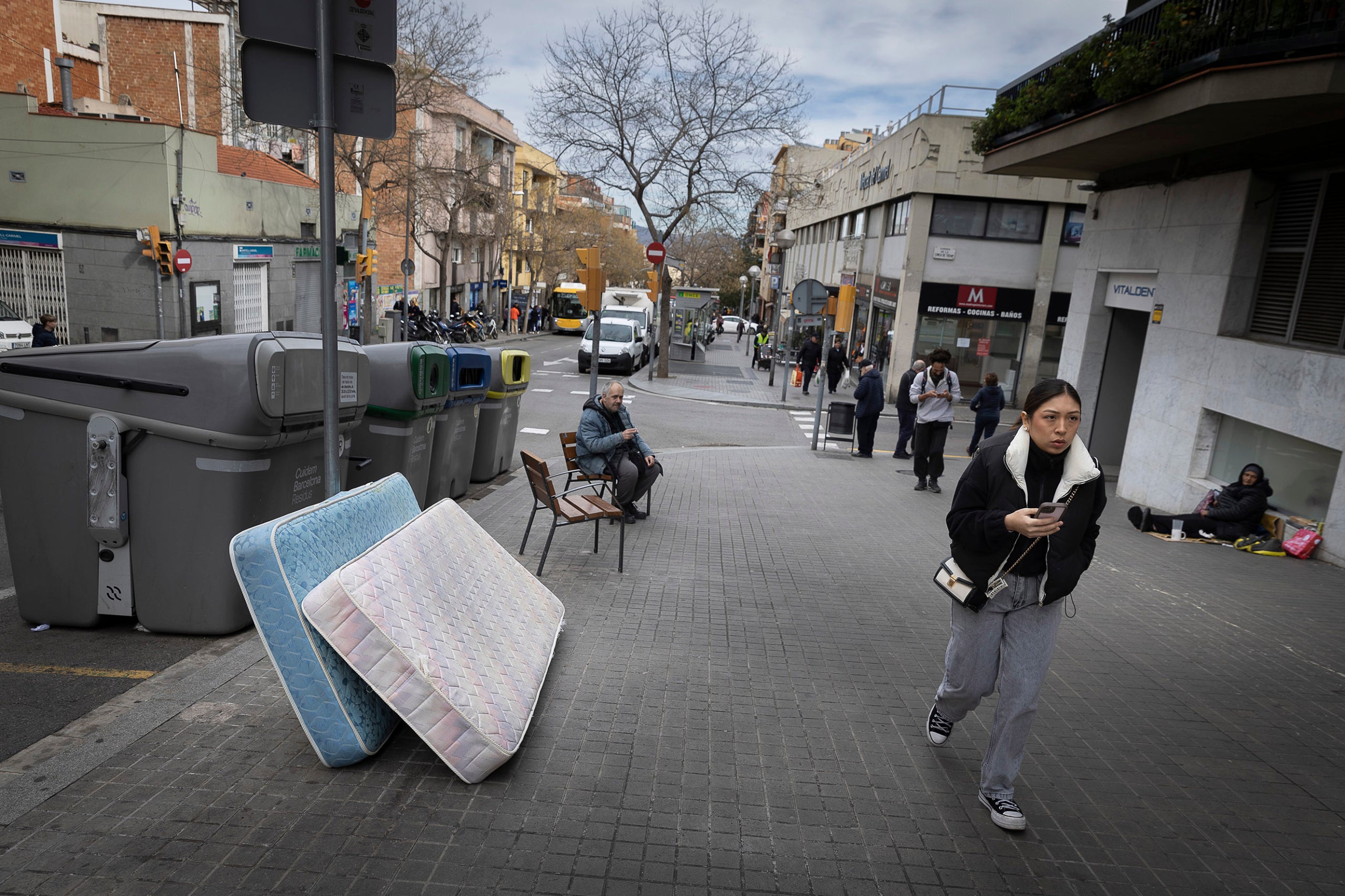 Un dels carrers del Carmel en una imatge d'arxiu / Jordi Play