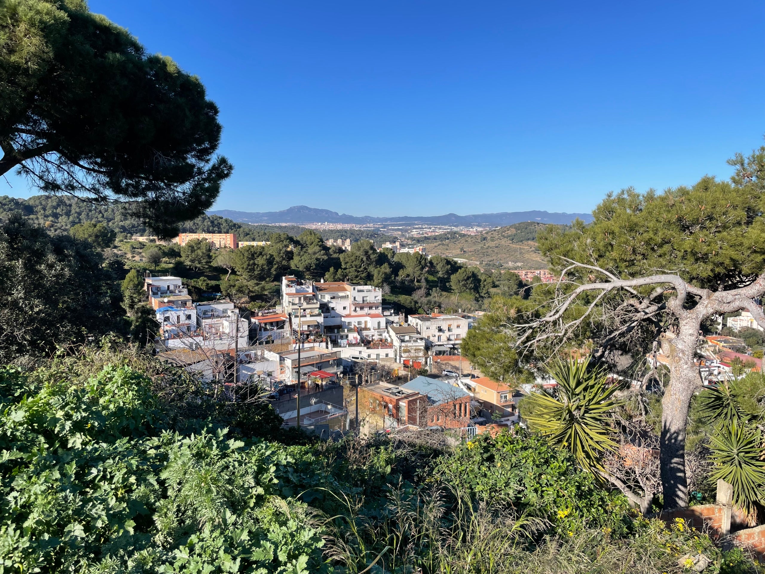 Vistes des d'uns dels miradors del barri de Torre Baró / A.R.