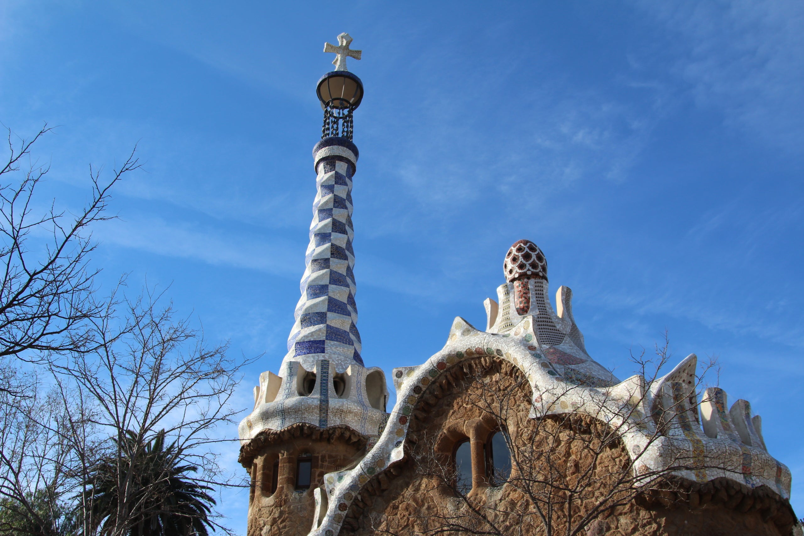 La Casa de la Creu del Park Güell on va viure un temps la família d'en Gabriel Picart / A.R.