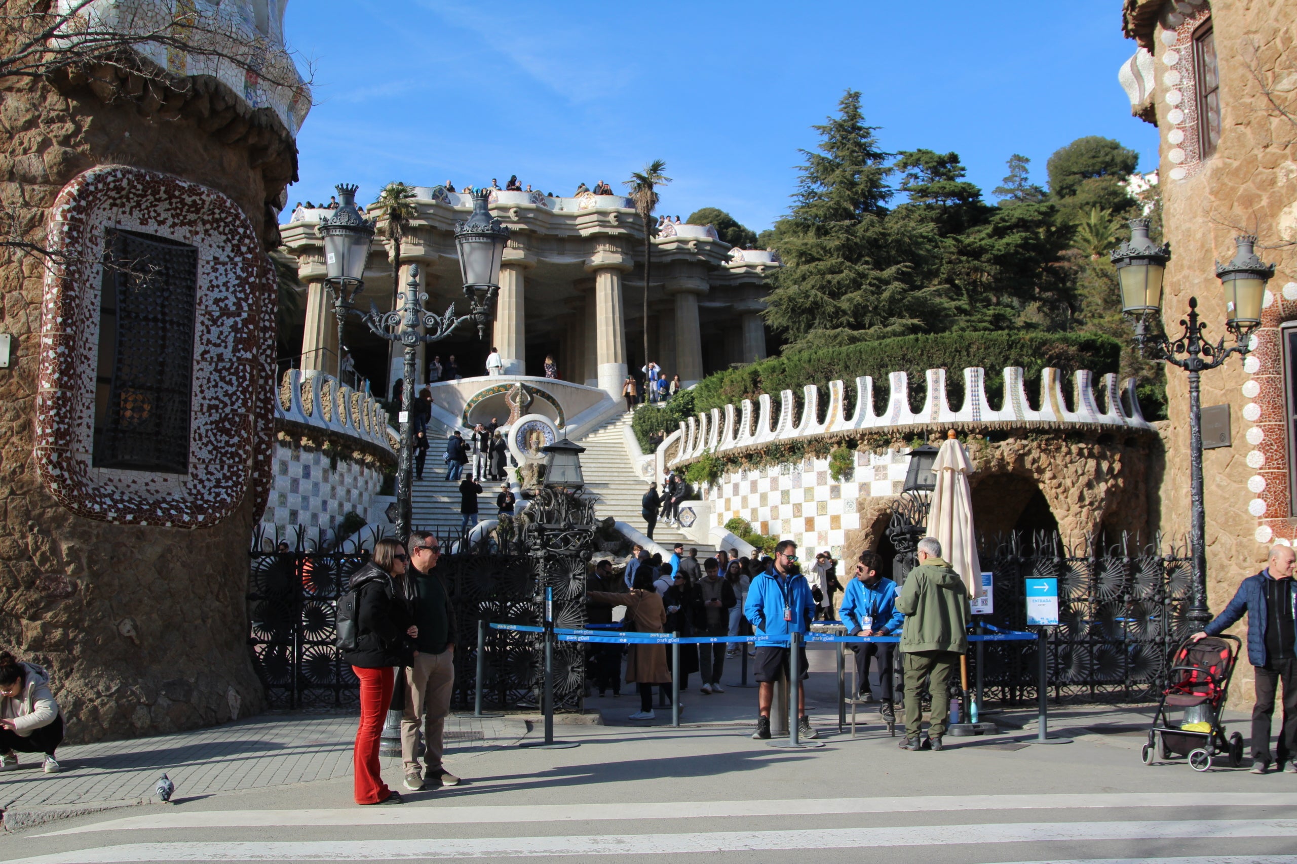 Entrada principal del Park Güell / A.R.