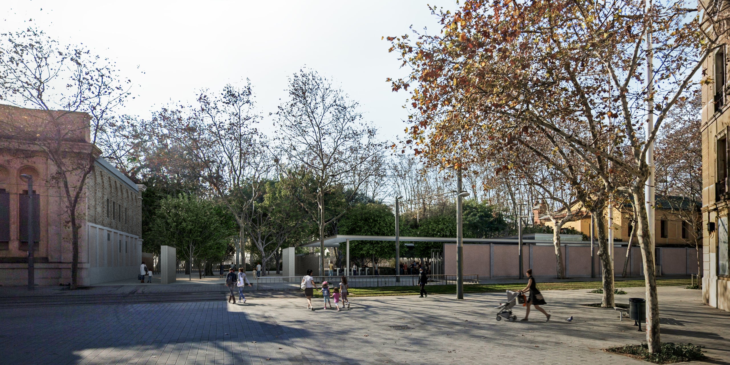 L'accés que es farà a l'altura del carrer de Wellington, per entrar a la Ciutadella, per unir Ciutat Vella i la Vila Olímpica / Ajuntament de Barcelona