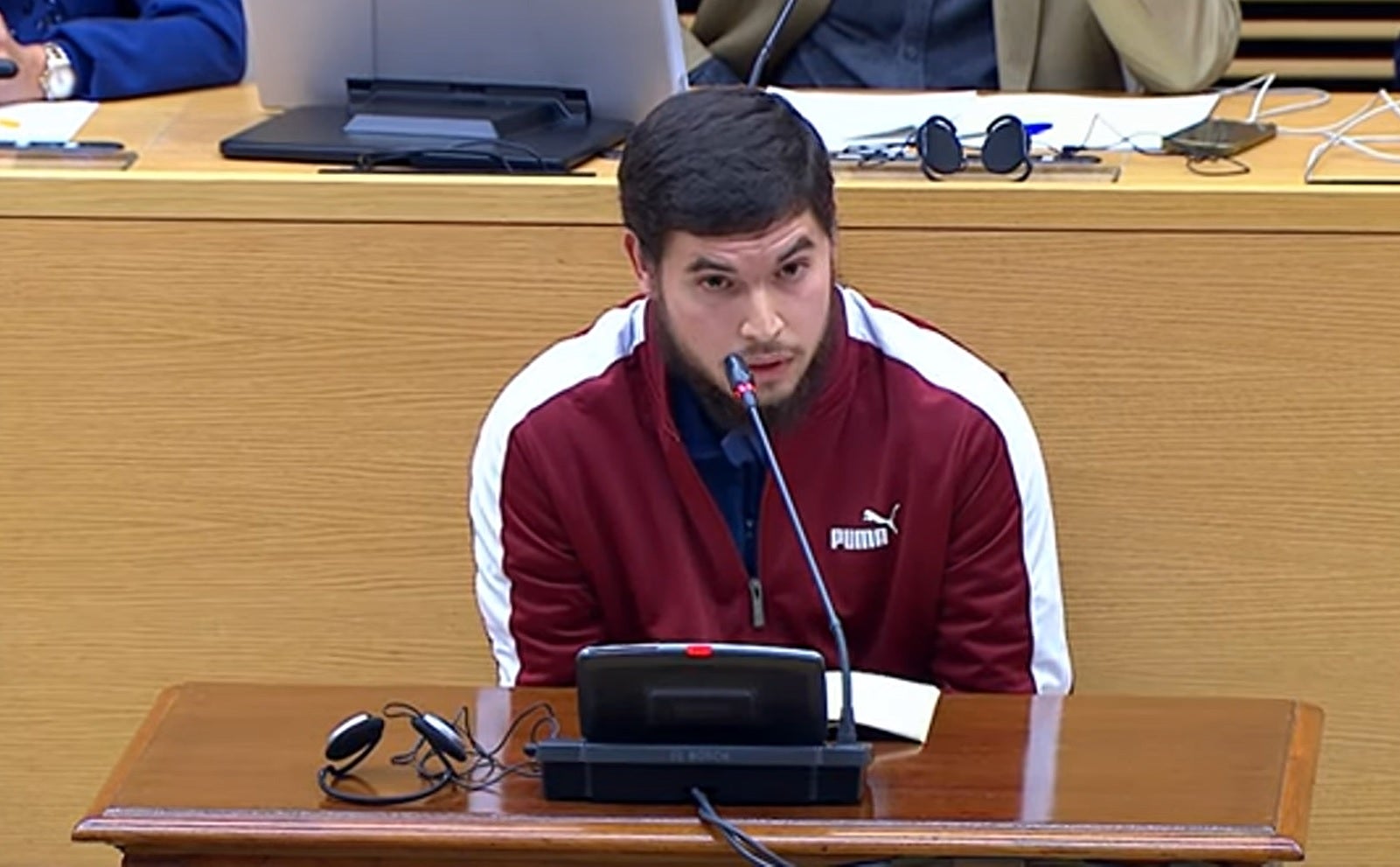 Mohamed Houli, aquest dijous a la comissió del 17-A del Congrés / Congrés