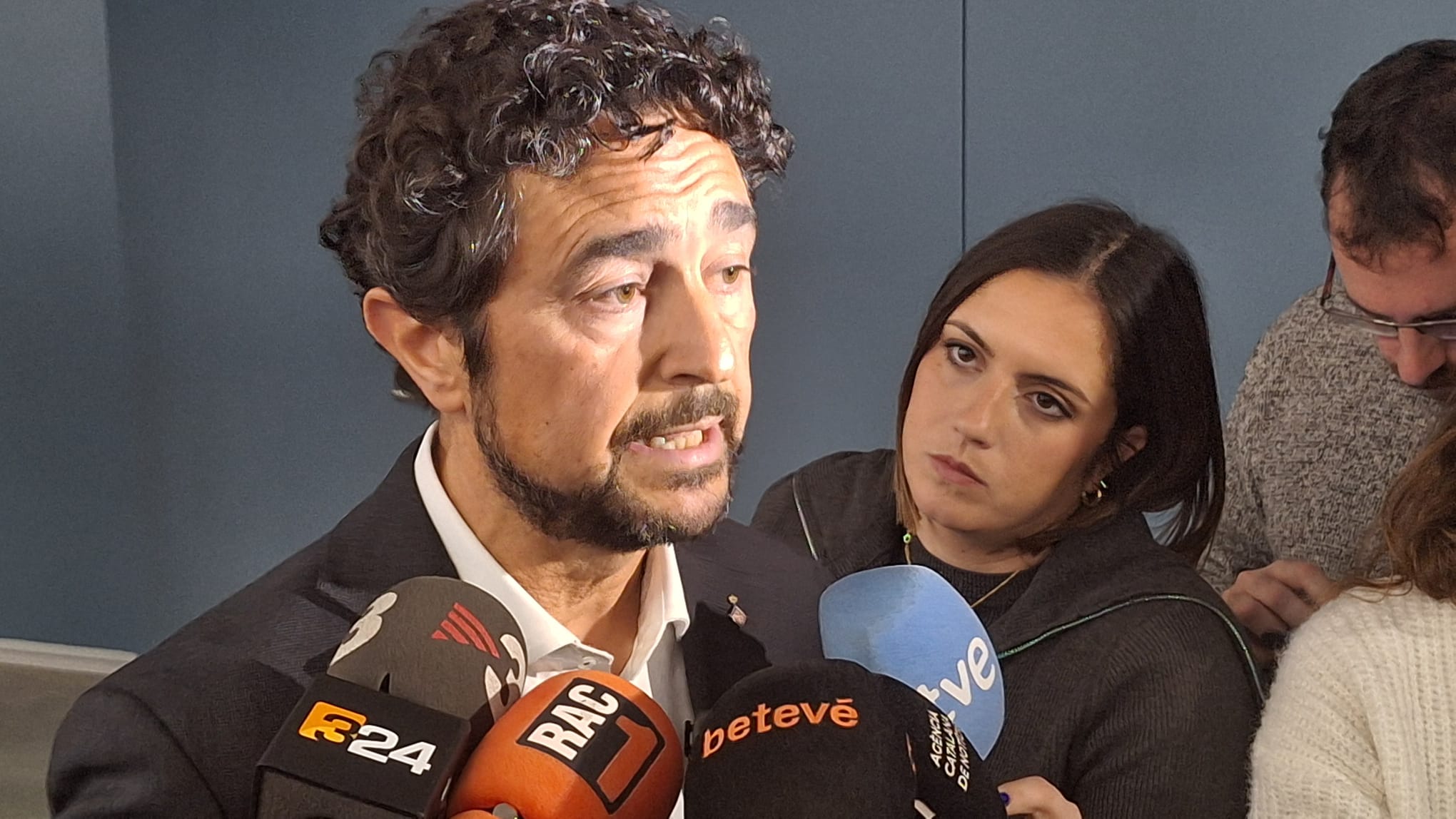 Damià Calvet, valorant la compra de la casa Orsola JUNTS 