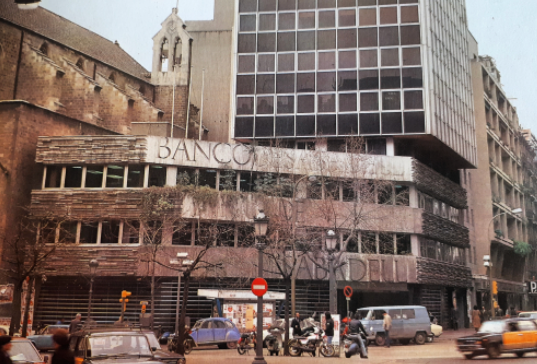 Primera oficina del Banc Sabadell a Barcelona BANC SABADELL