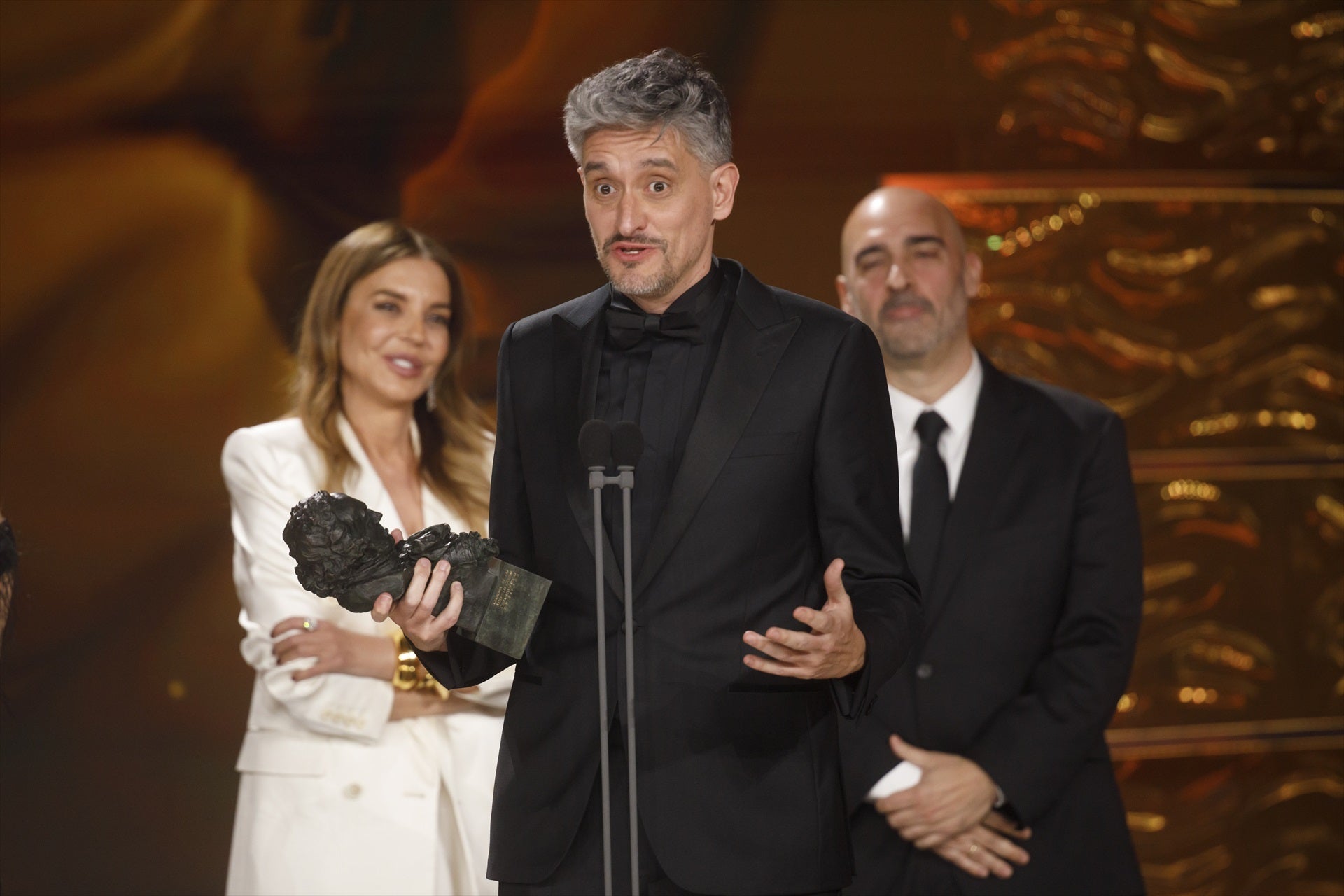Marcel Barrena, director d''El 47' ha recollit el premi a millor film | Álex Cámara / Europa Press