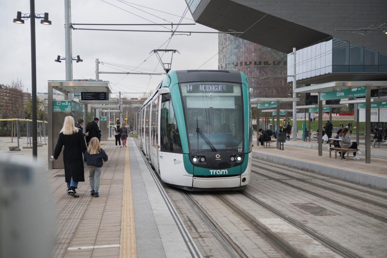 Una imatge del Tram a Barcelona / Ajuntament de Barcelona