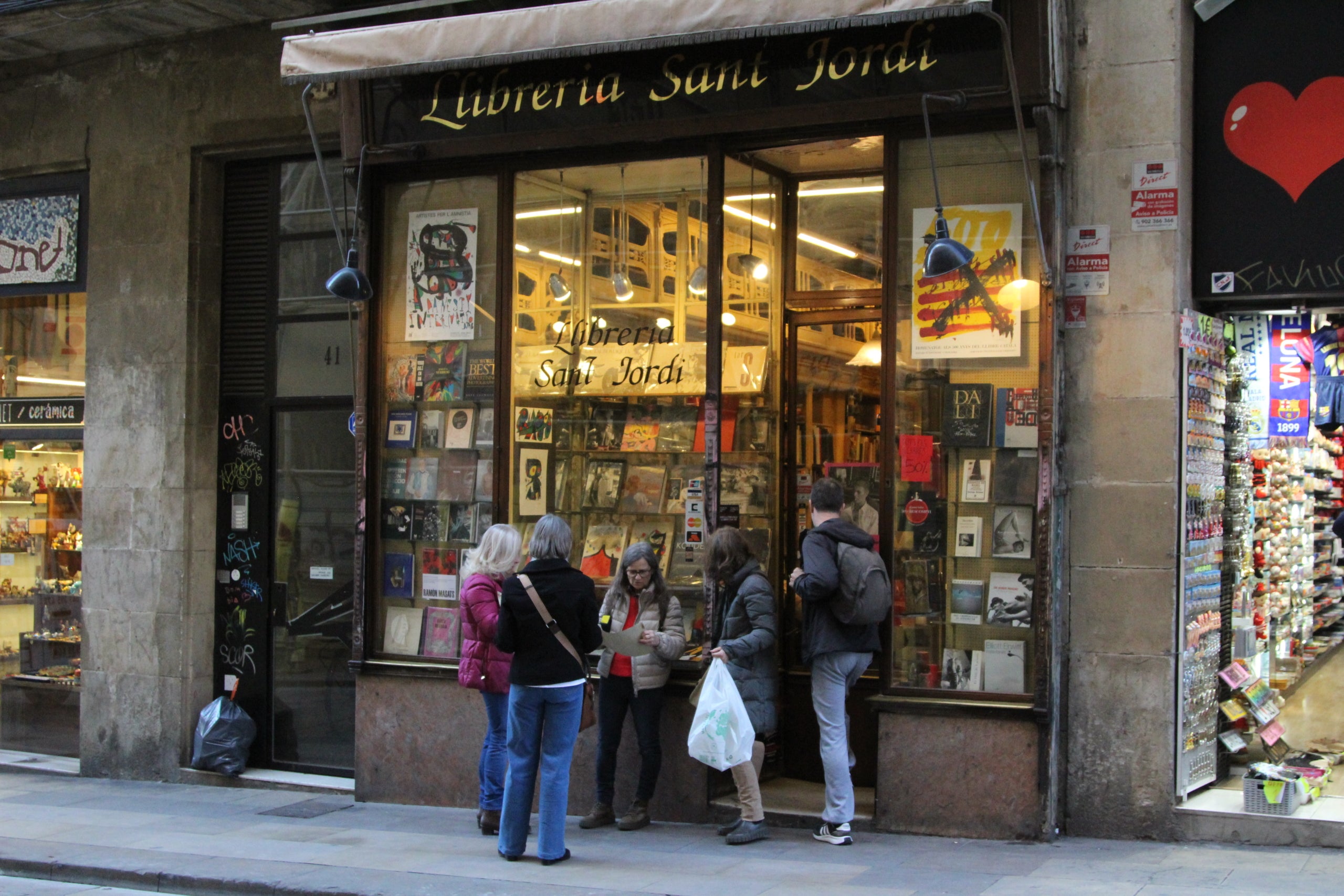 La Llibreria Sant Jordi està previst que tanqui aquest divendres 28 de febrer / A.R.