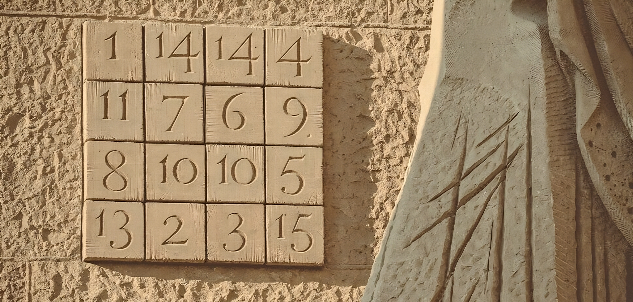 El misterio del cuadrado mágico de la Sagrada Familia
