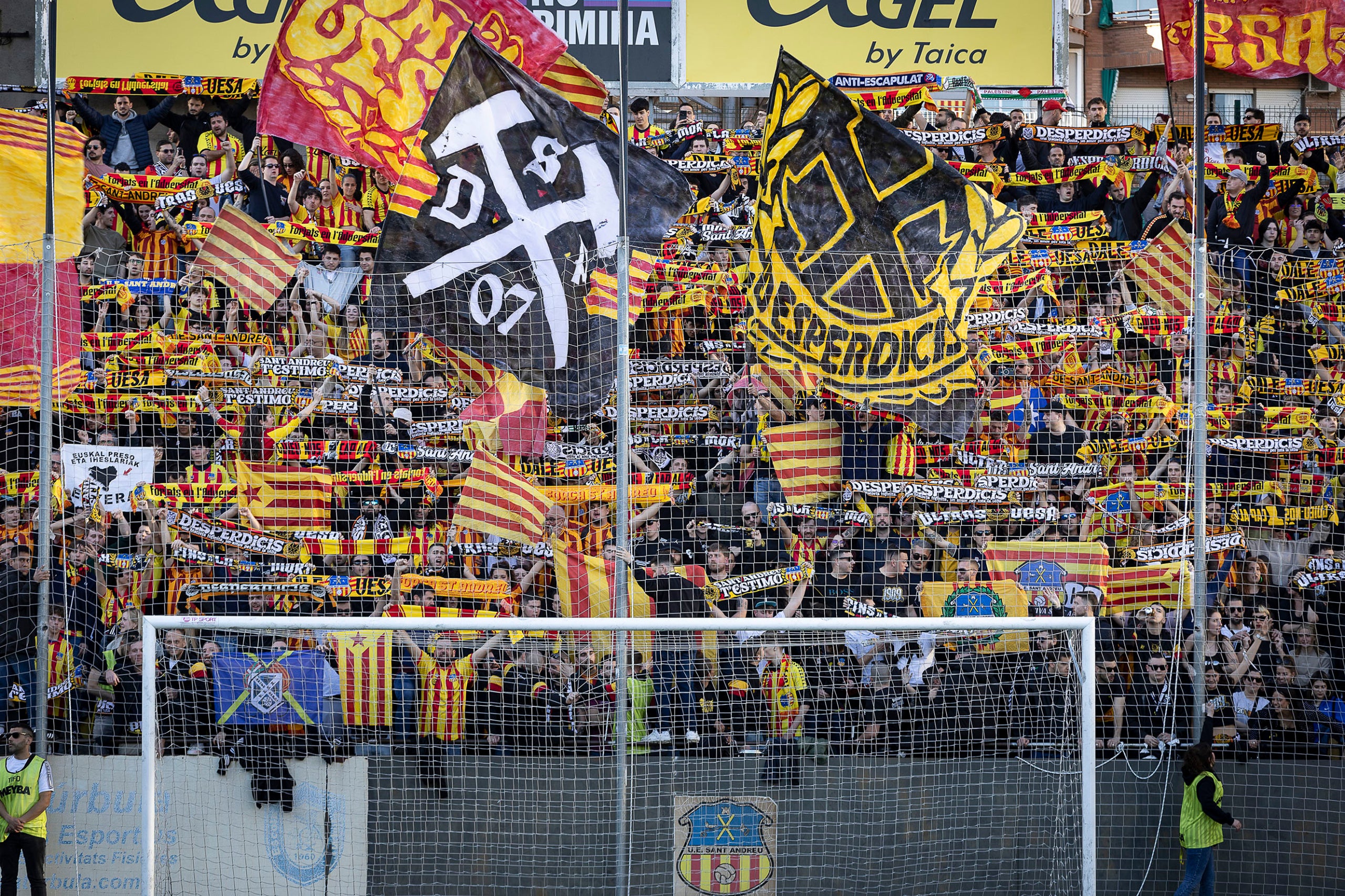 UE Sant Andreu - CE Europa, partit de futbol de Segona Federació.
30.03.2025, Barcelona
foto: Jordi Play
