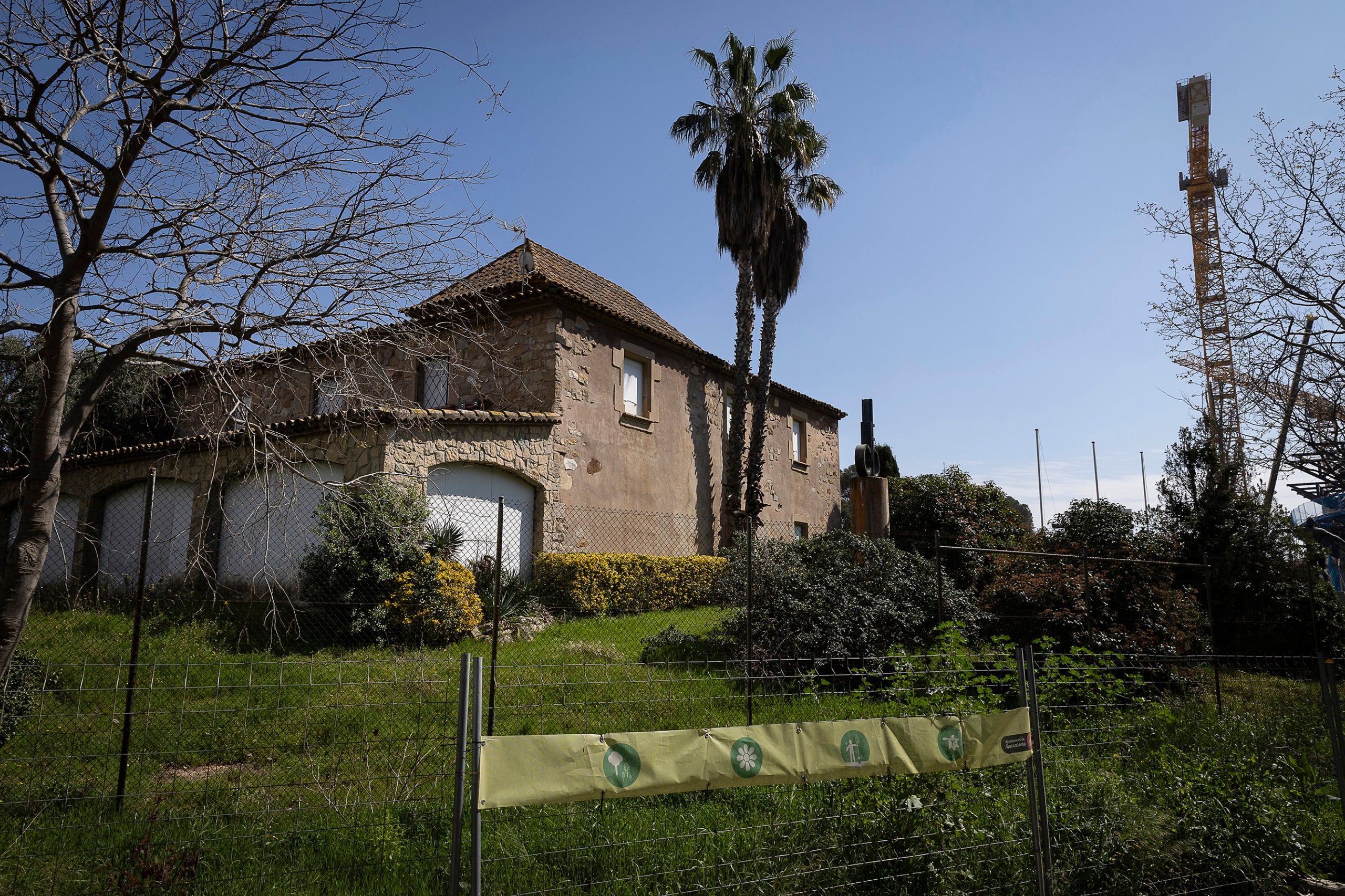 La Masia durant les obres del Camp Nou.
27.03.2025, Barcelona
foto: Jordi Play