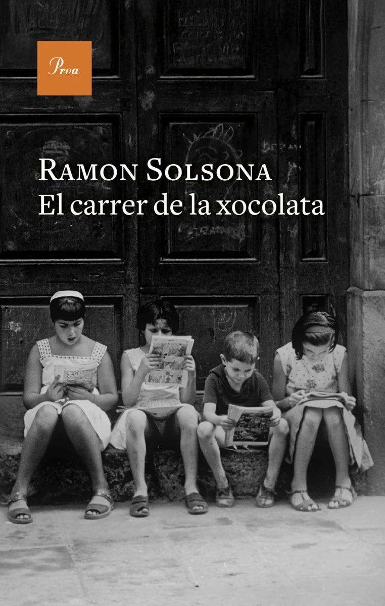La portada del nou llibre de Ramon Solsona, 'El carrer de la xocolata' (Proa), situat a Gràcia 