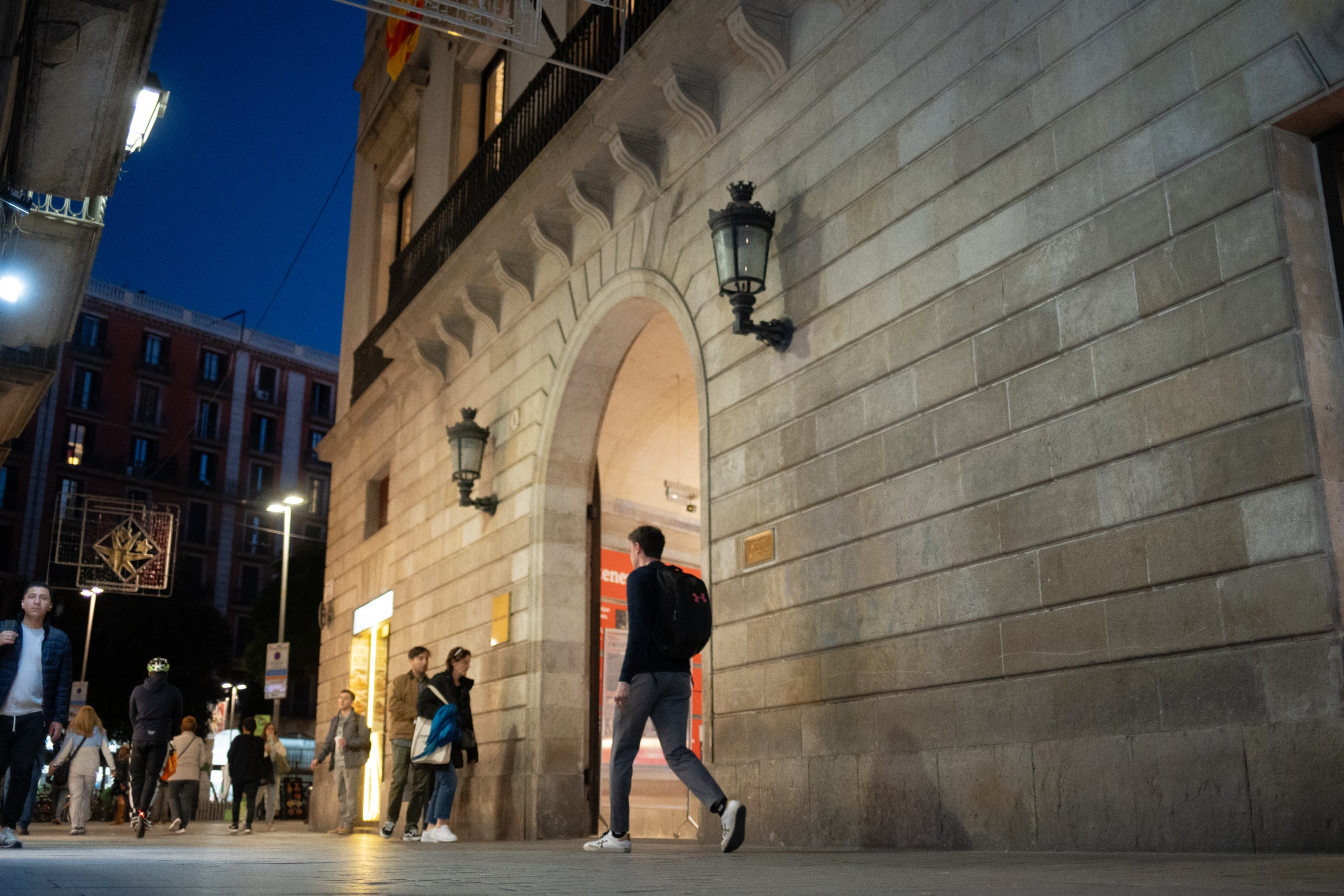Façana principal de l'Ateneu Barcelonès en una imatge d'arxiu / David Zorrakino (Europa Press)