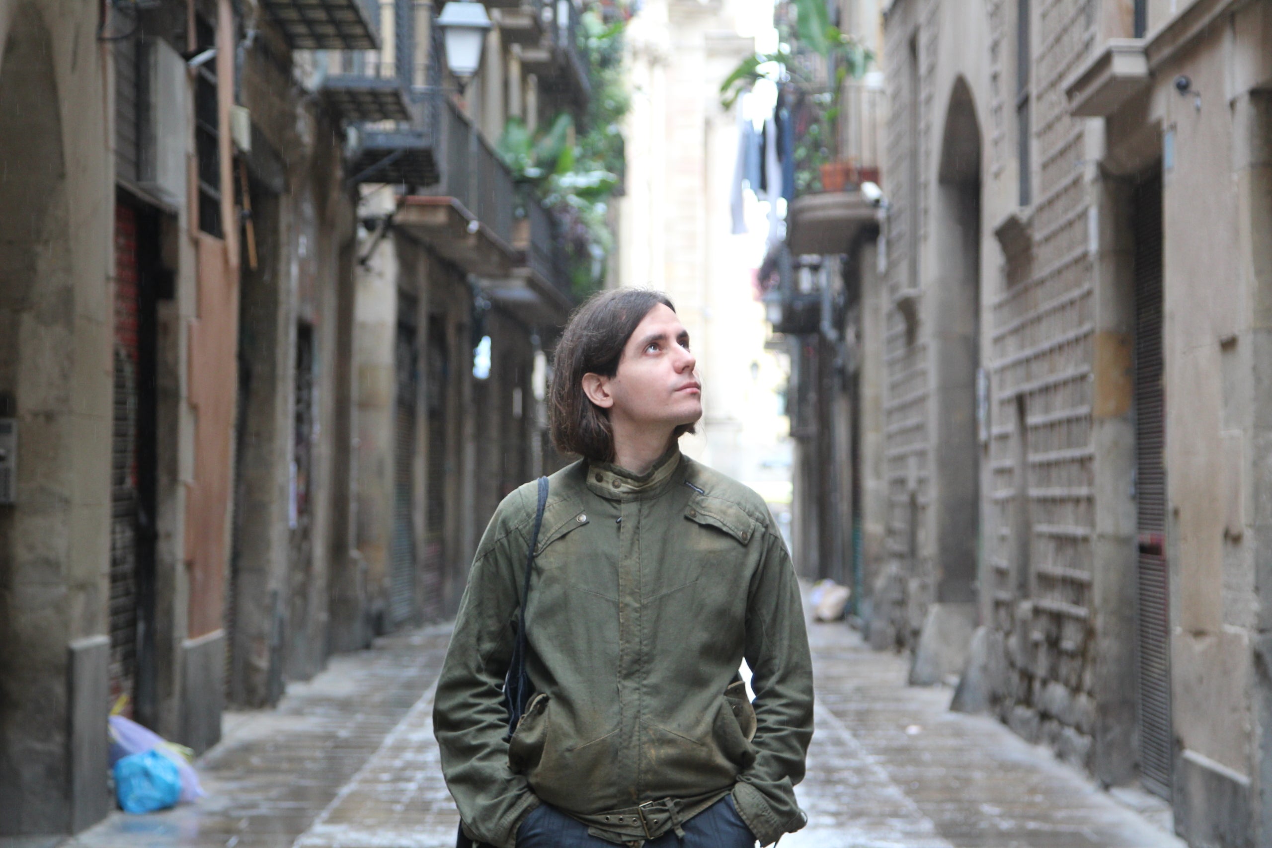 El periodista i fotògraf documentalista Jordi Jon Pardo, autor de l'exposició 'Eroding Franco' / A.R.