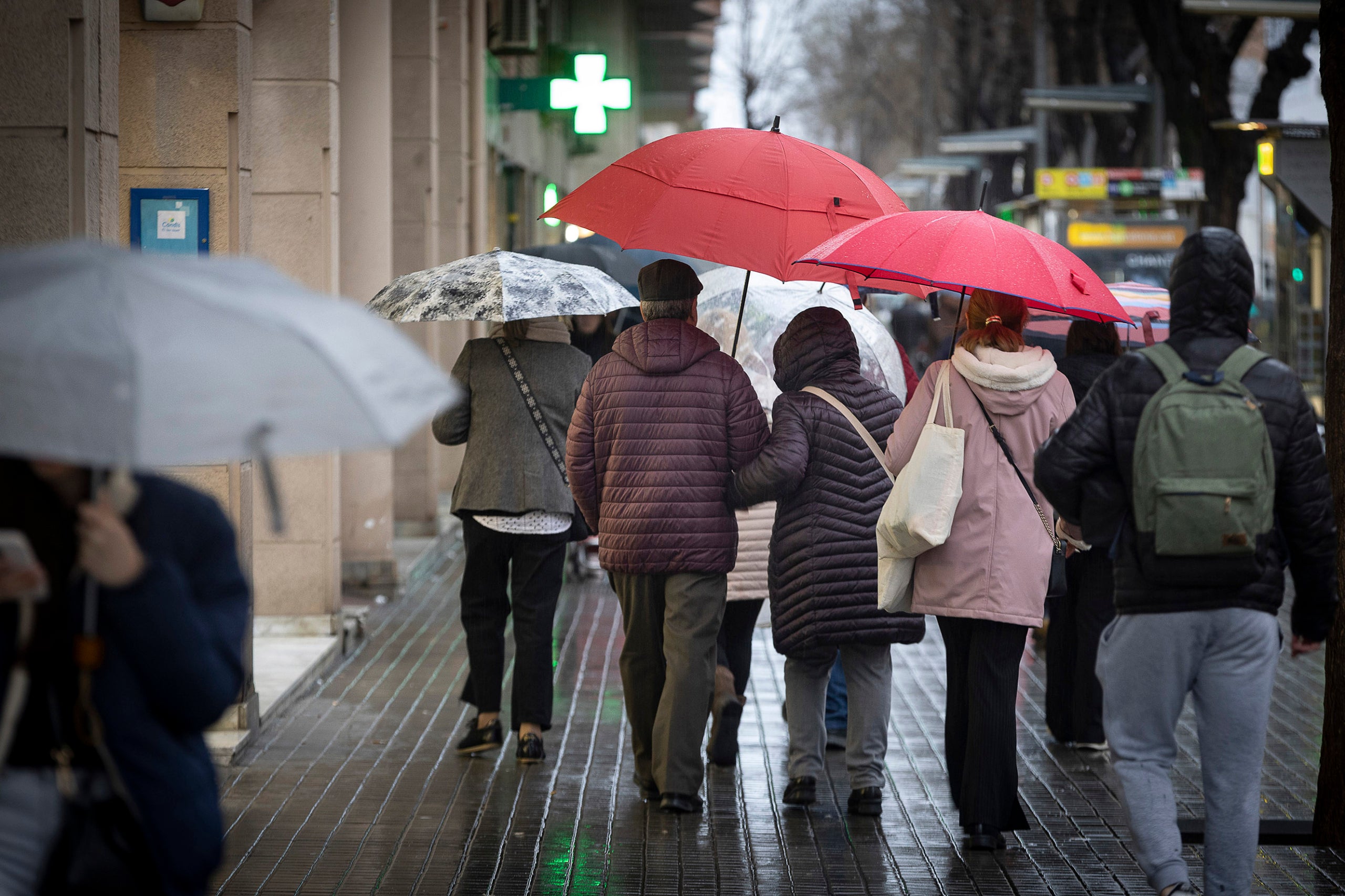 Pluja a la ciutat de Barcelona.
14.03.2025, Barcelona
foto: Jordi Play