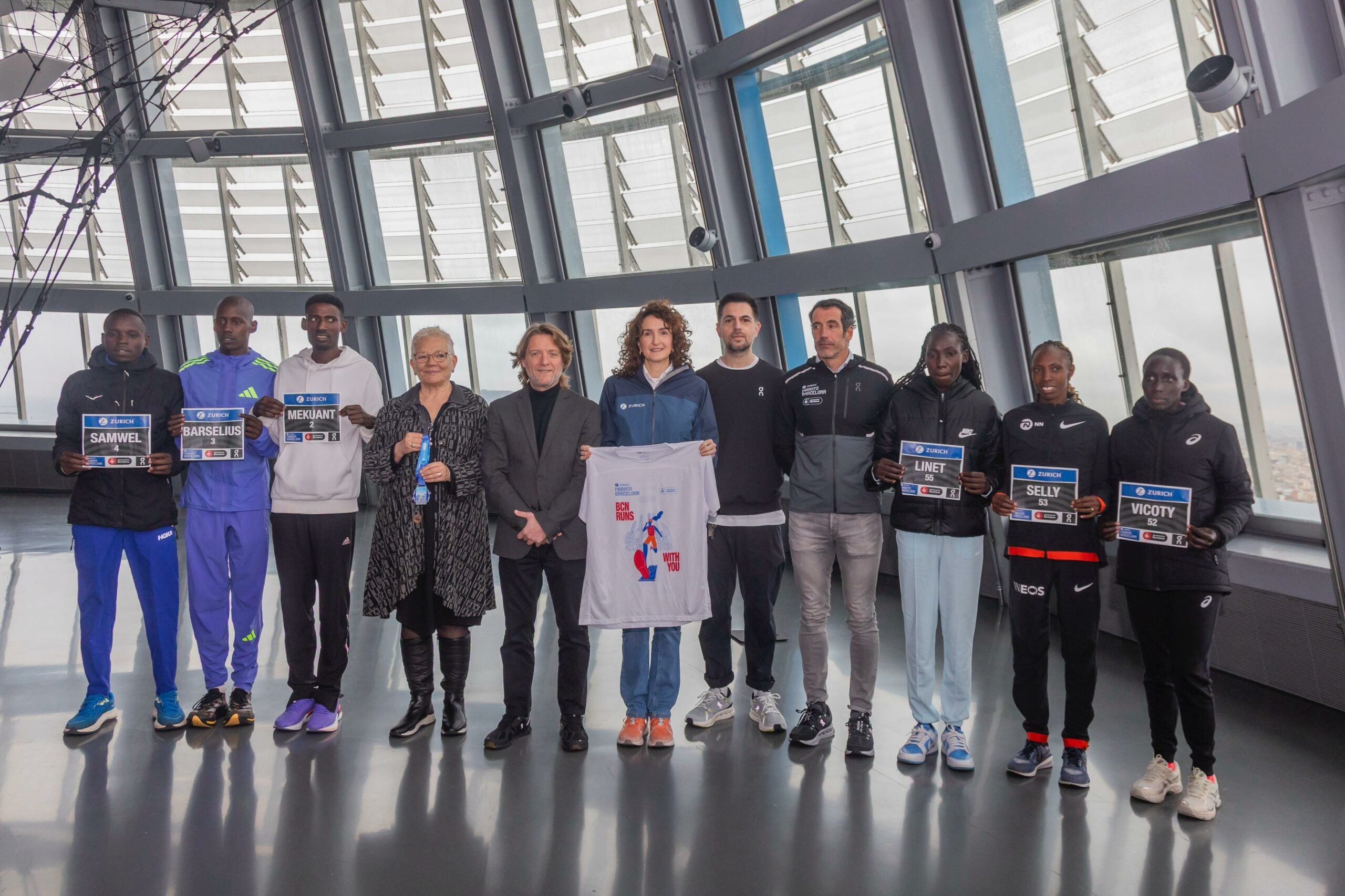 La presentació de la marató de Barcelona / Cedida