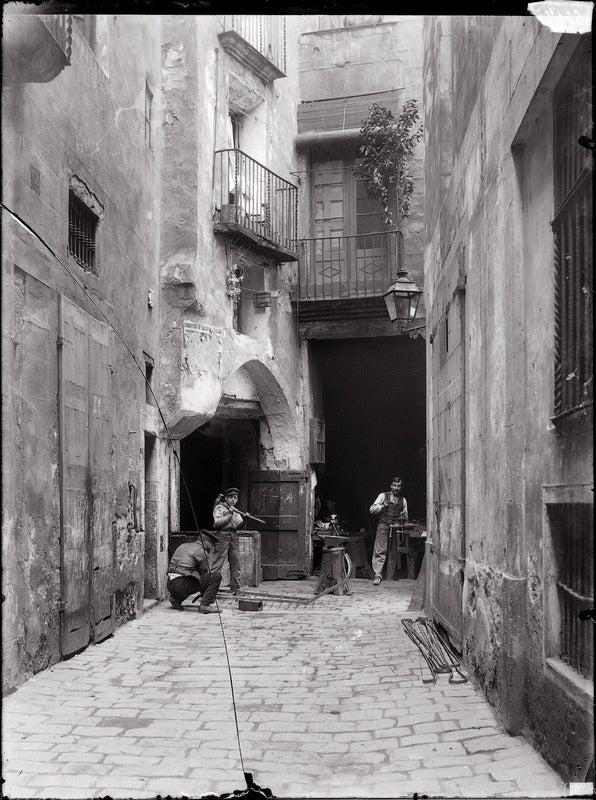 Carrer d'en Burgés. Arxiu Fotogràfic de Barcelona