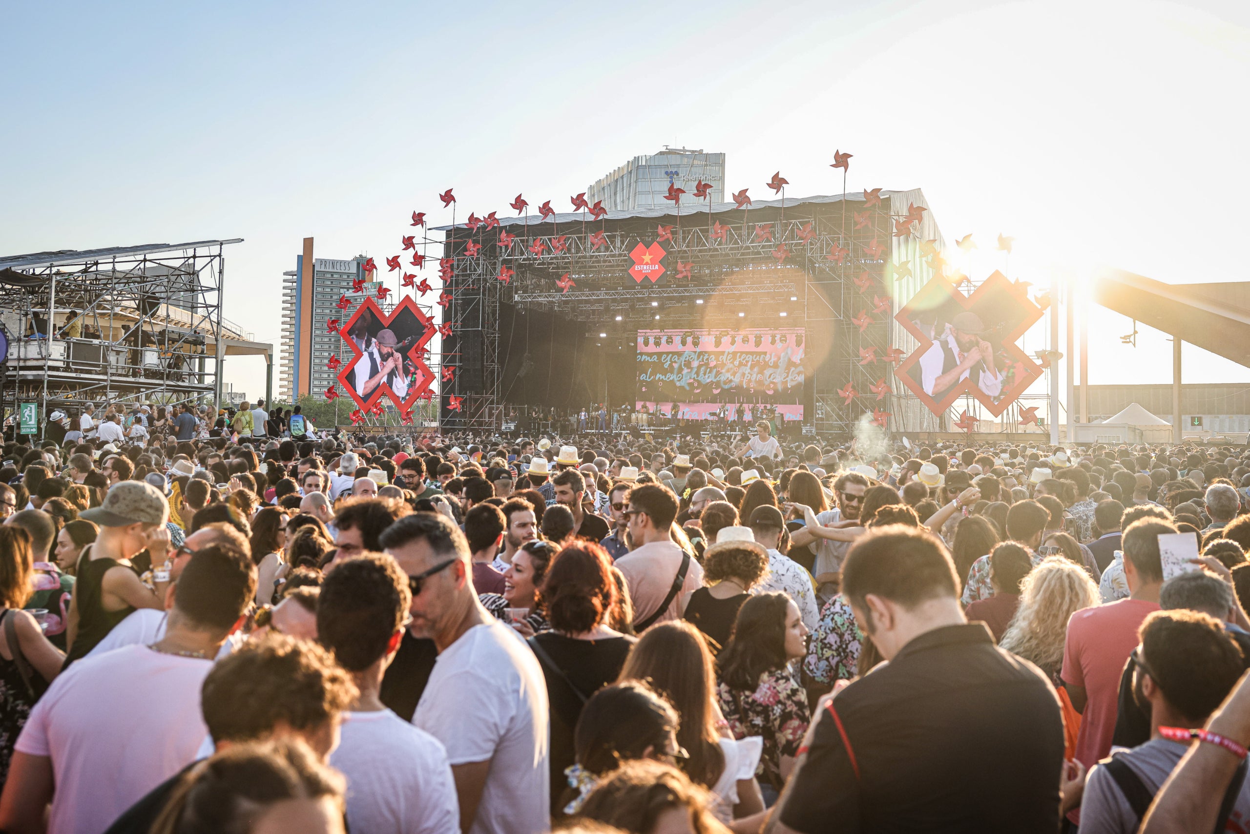 Escenari Estrella Damm del Festival Cruïlla del 2023 / ACN
