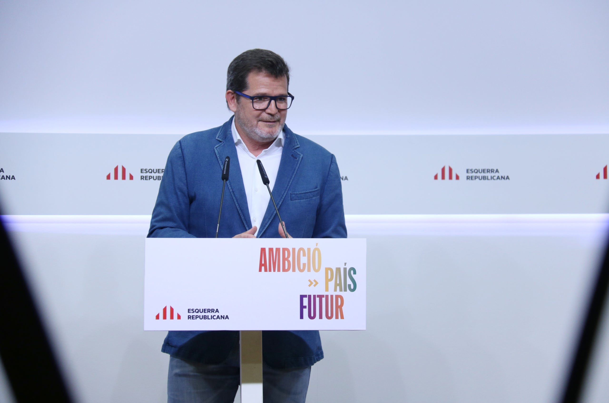 El vicesecretari general de comunicació d'ERC, Isaac Albert / ACN