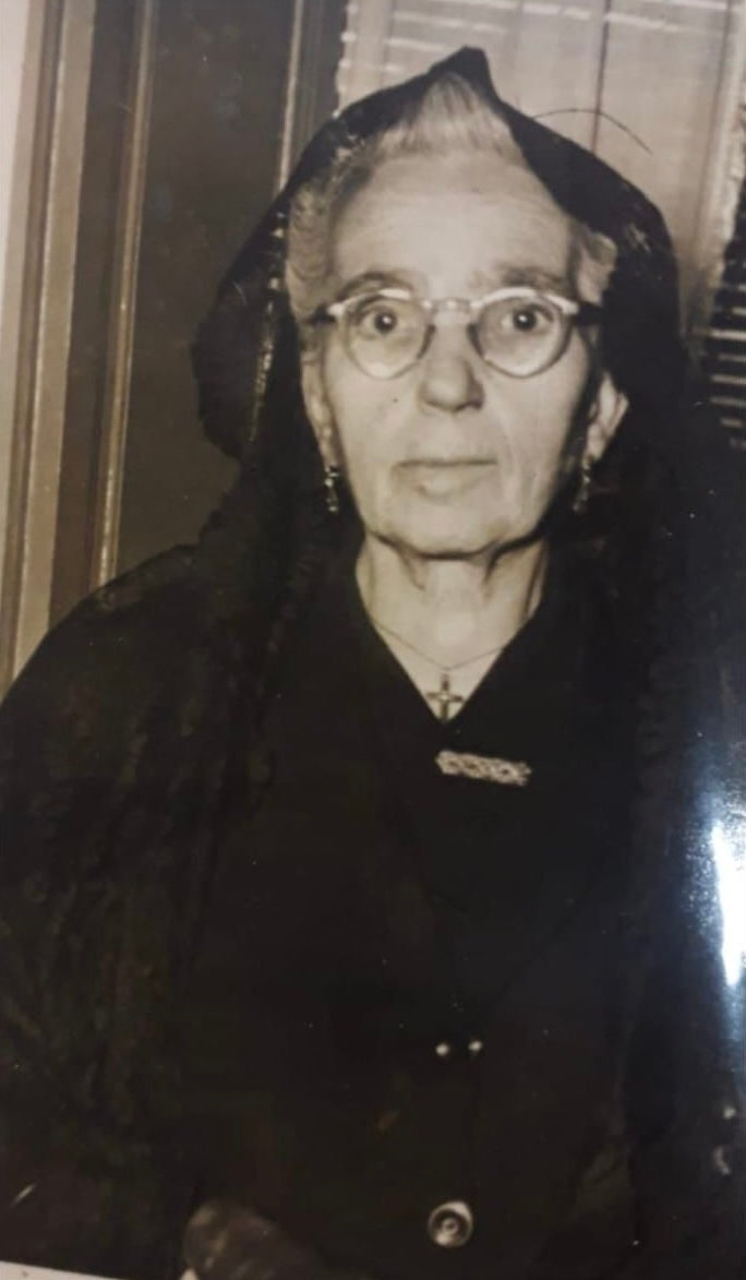 Una de las pocas fotografías que se conservan de Francisca Calpe / Cedida