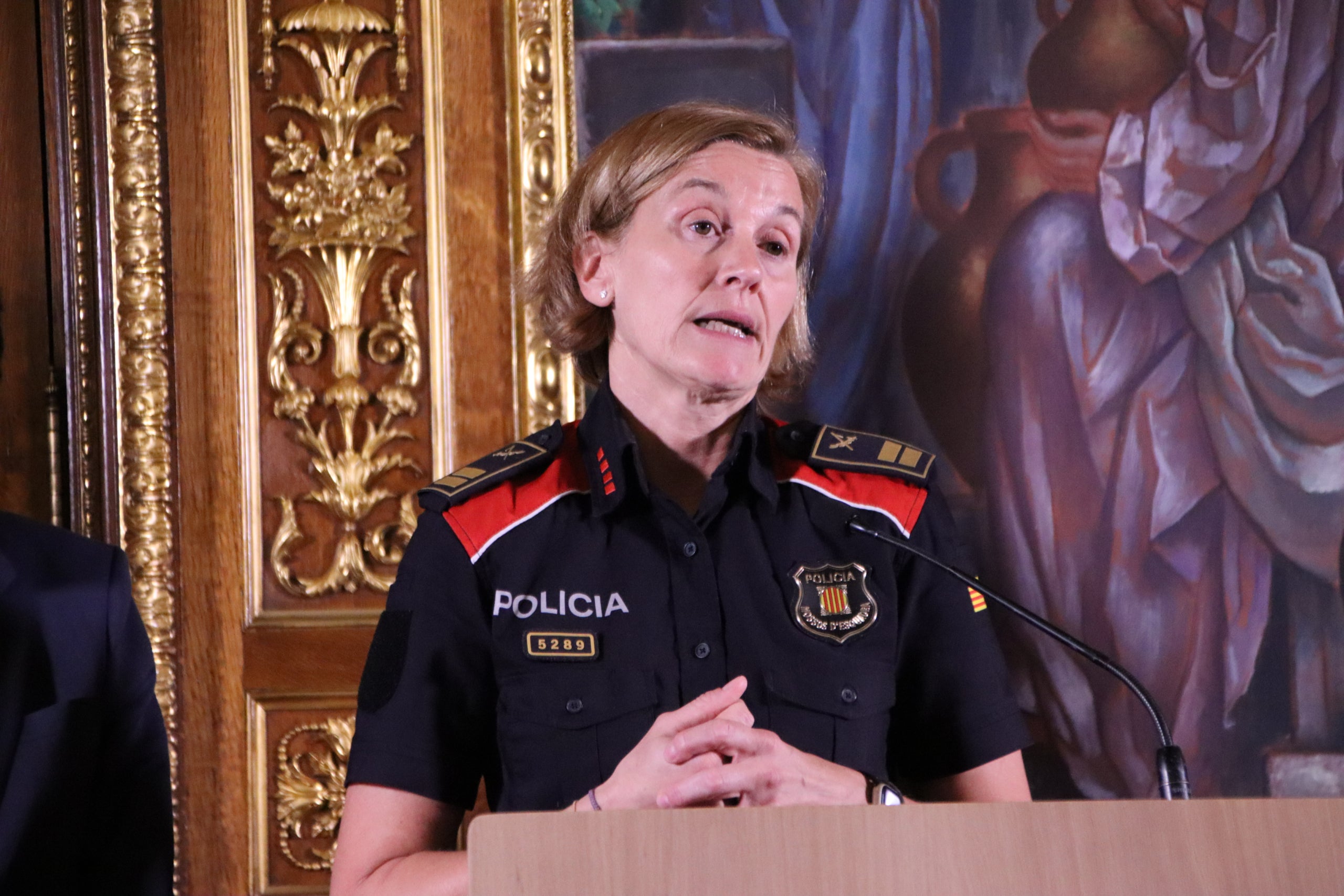 La comissària en cap a la regió policial de Mossos d'Esquadra a Barcelona, Montse Estruch/Blanca Balay/ACN