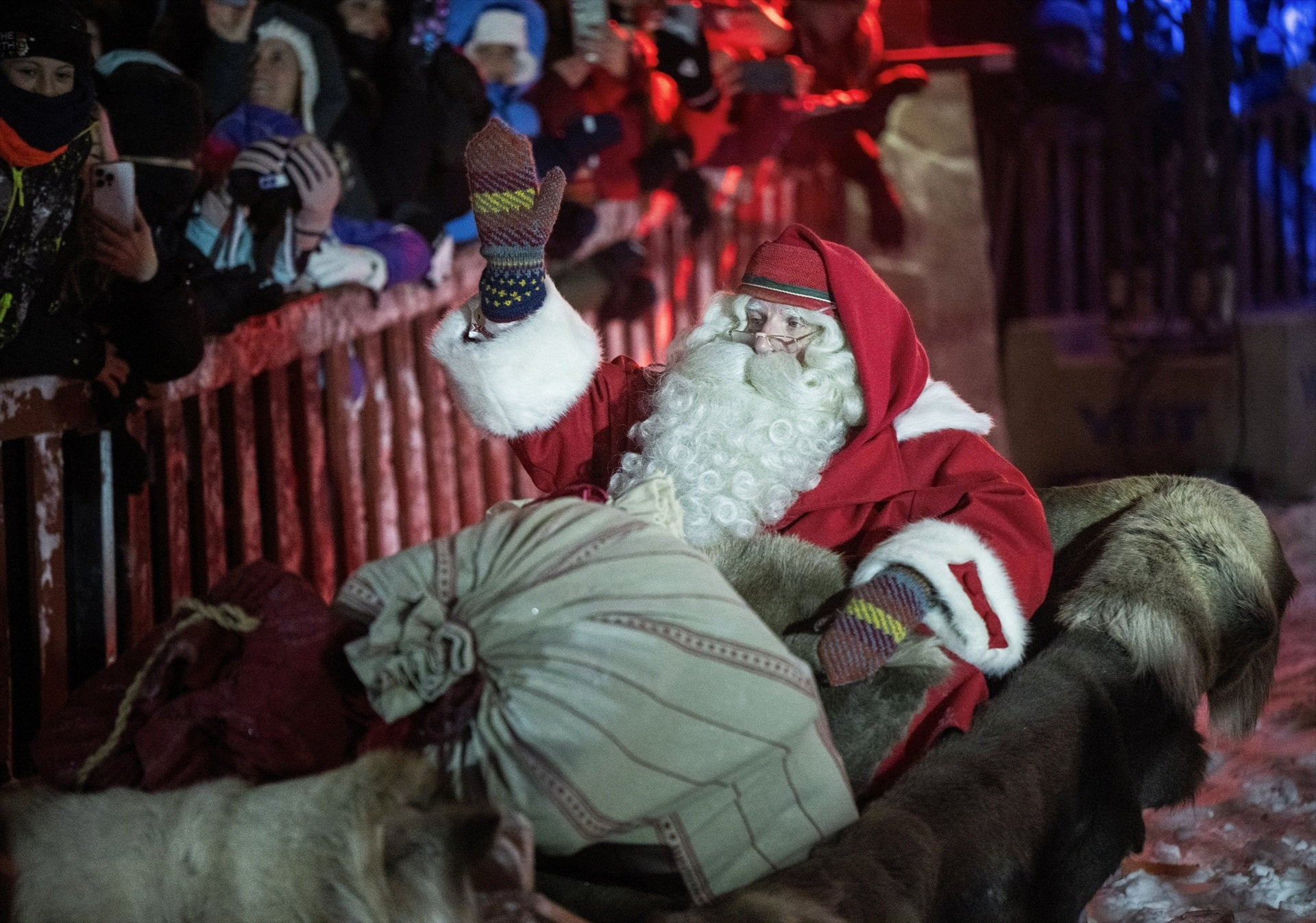 El Pare Noel inicia el seu viatge de Nadal des de la seva residència a Rovaniemi (Finlàndia) / Jouni Porsanger/Lehtikuva/DPA