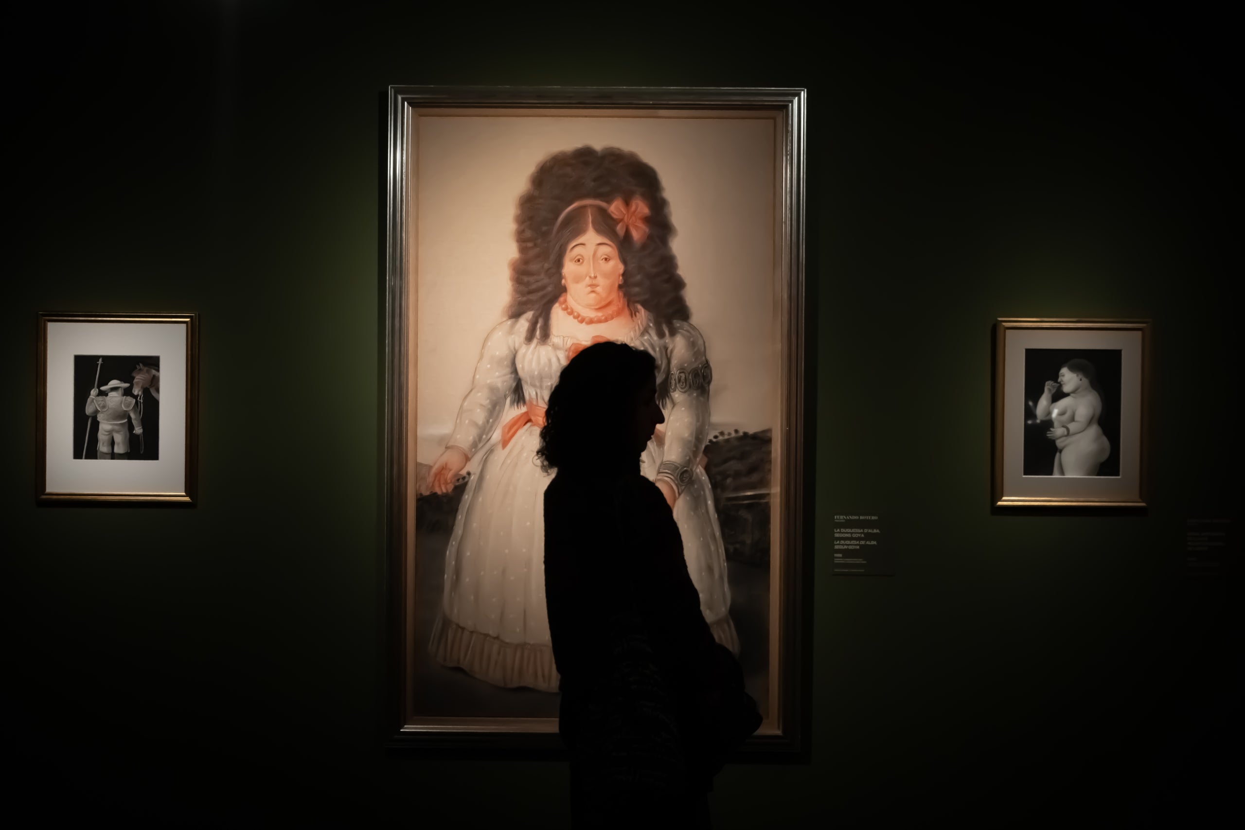 Part del recorregut de l'exposició 'Fernando Botero: Un Maestro universal' del palau Martorell / David Zorrakino (Europa Press)