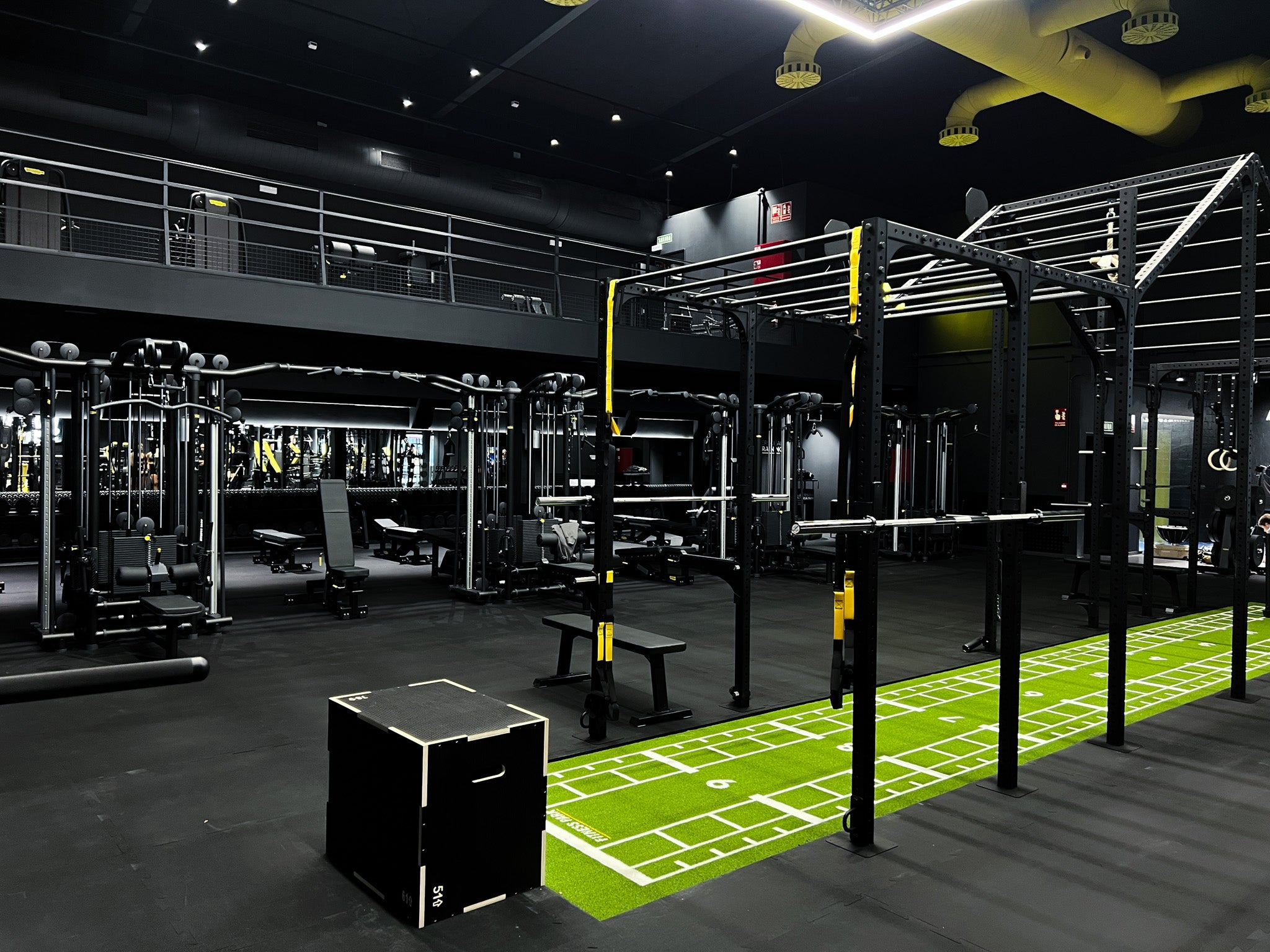 Un gimnàs que la cadena Fitness Park obrirà al centre comercial Diagonal Mar / Facebook-Fitness Park