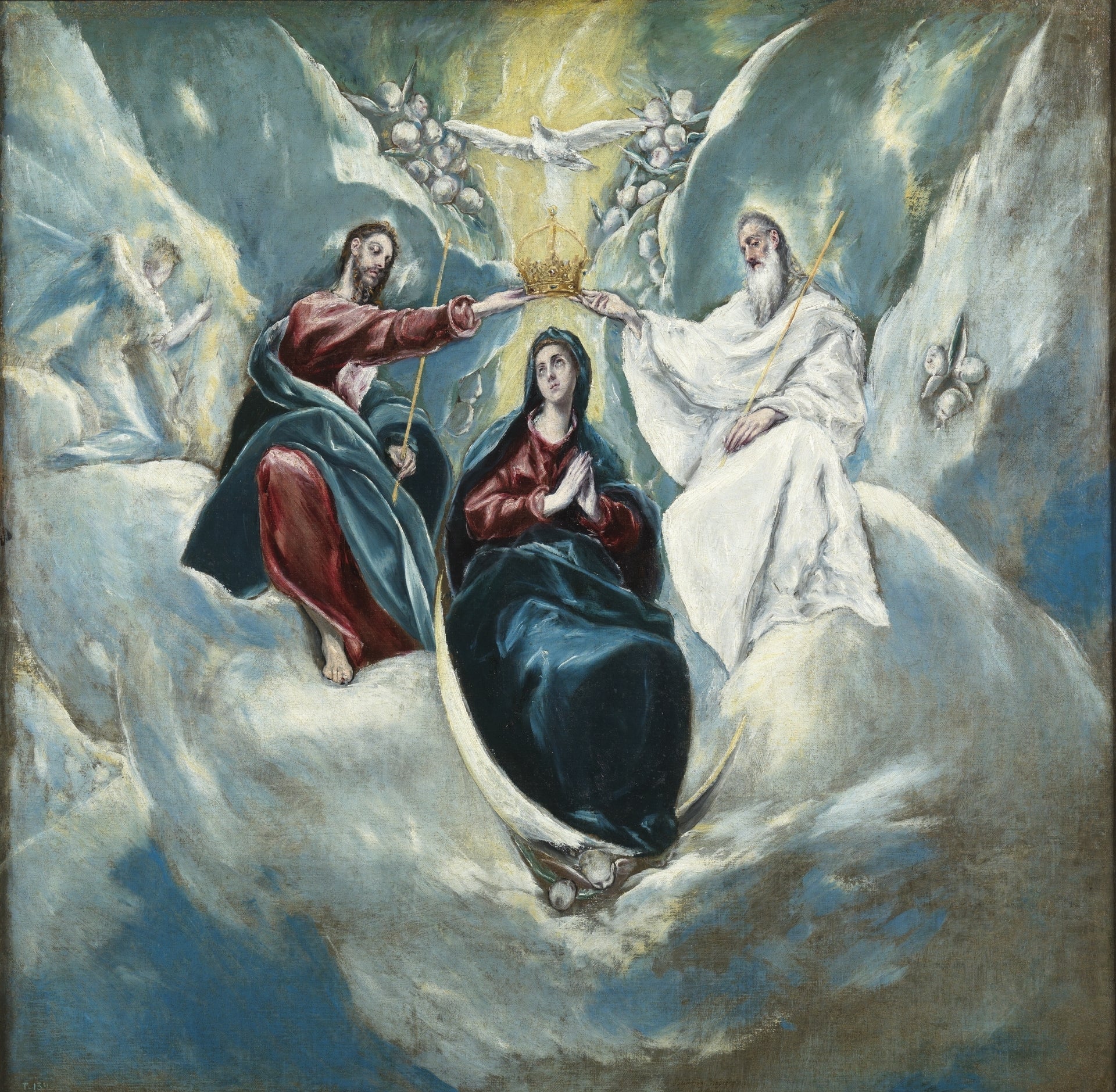 'La Coronación de la Virgen', El Greco / Copyright de la imagen ©Museo Nacional del Prado