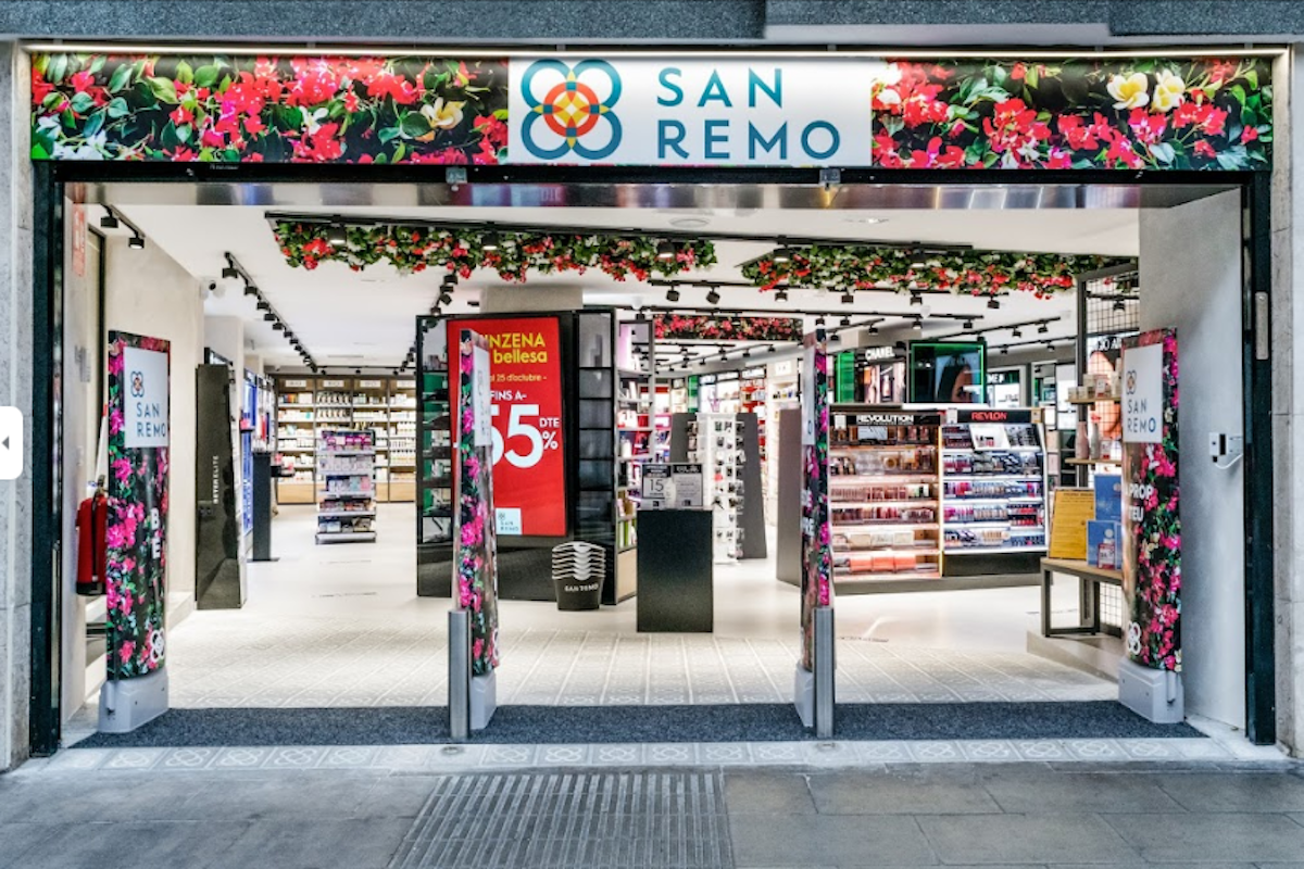 Una botiga de perfumeries San Remo / CCOO