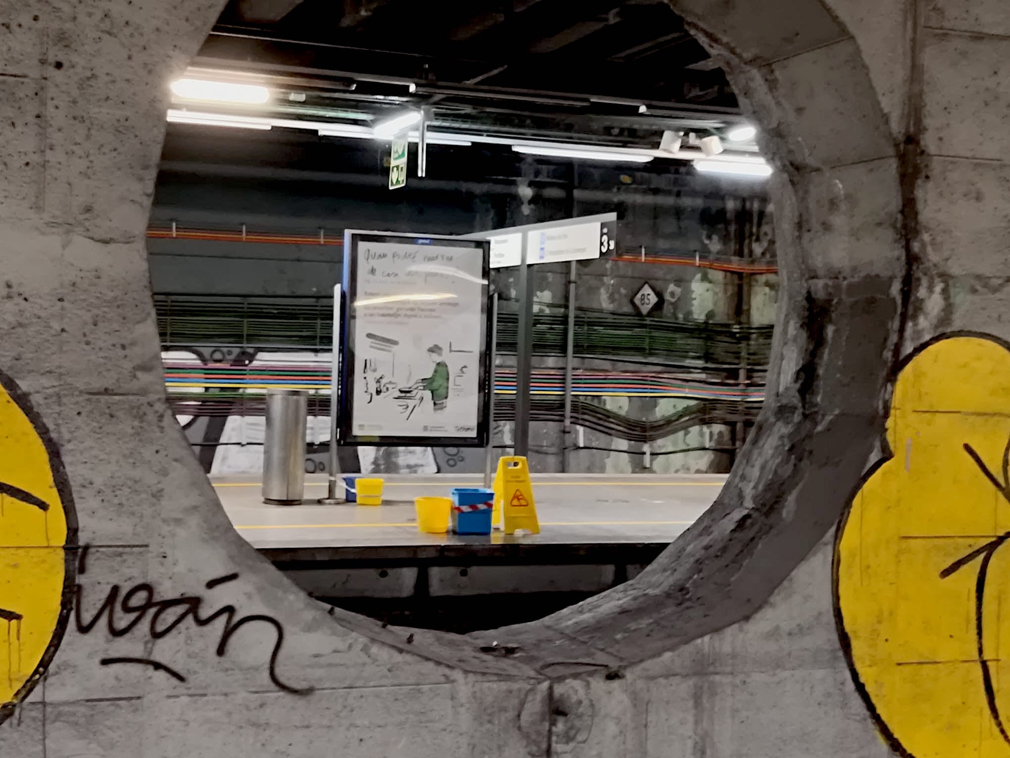 L'estació de Rodalies de l'estació del Clot / G.G.