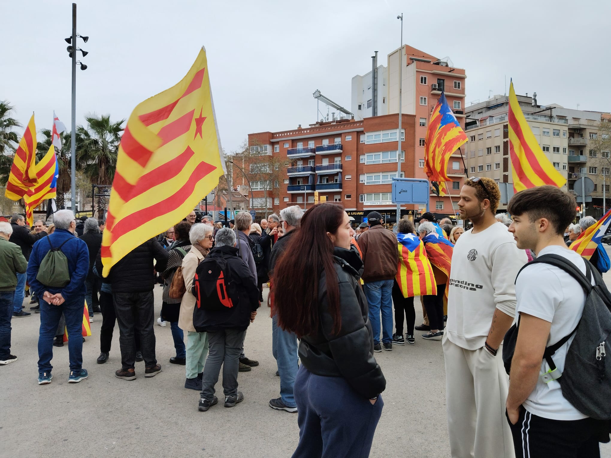 Meridiana Resisteix ha arribat als 1.714 dies de lluita sense poder tallar aquesta artèria barcelonina / G.G.