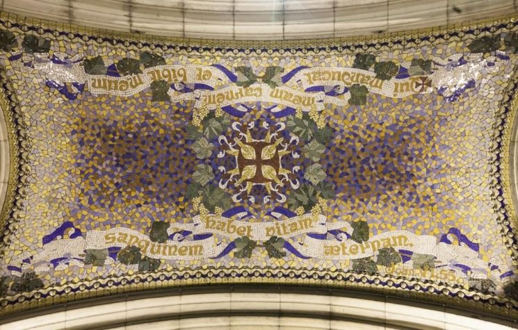 Detall de l'església de Sant Joan de Gràcia/ Arquebisbat de Barcelona