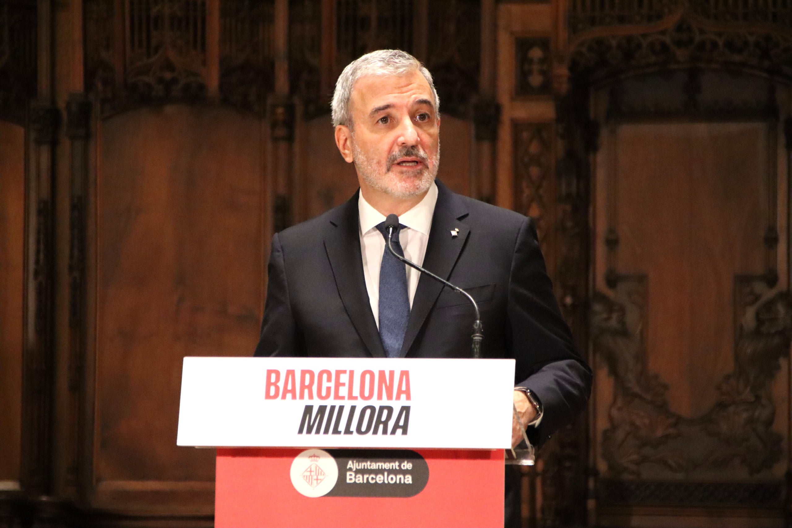 Jaume Collboni, a l'Ajuntament / ACN-Blanca Blay