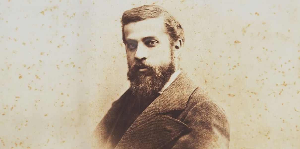 Antoni Gaudí retratat pel fotògraf Pau Audouard l'any 1878 / Pau Audouard
