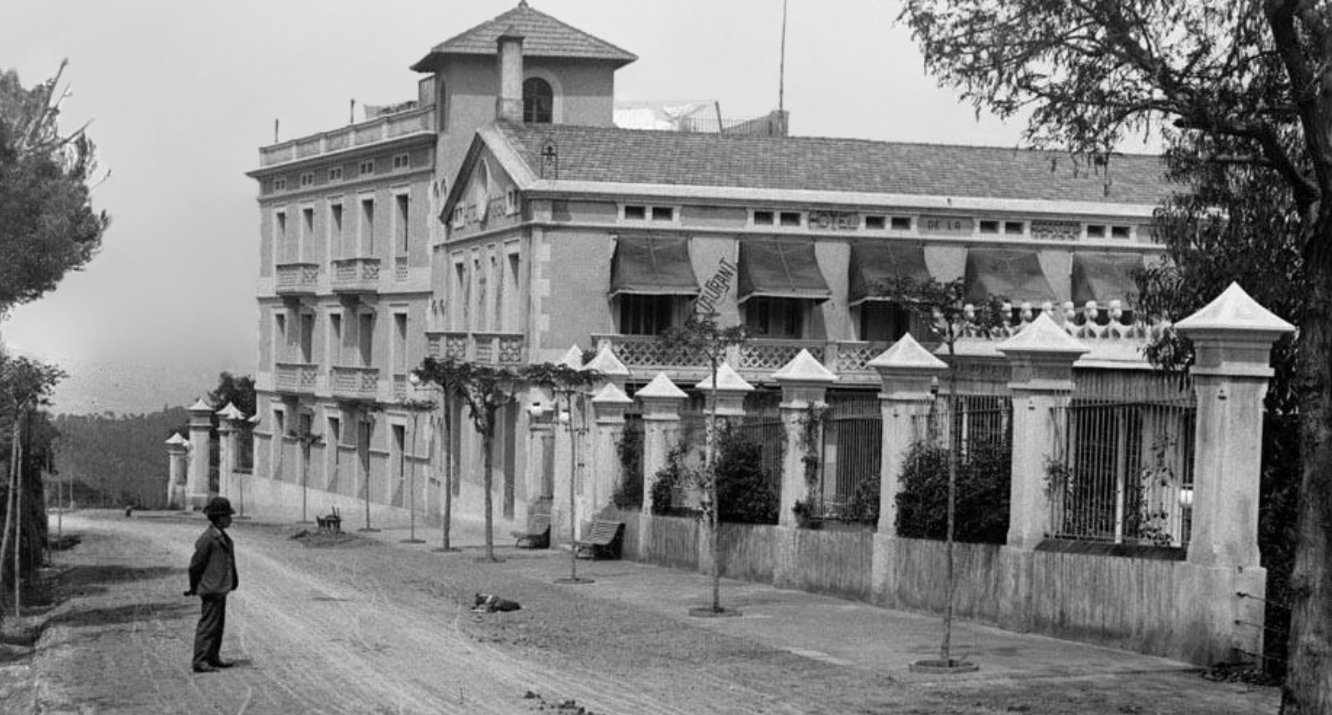 El casino de l'Arrabassada, l'any 1902