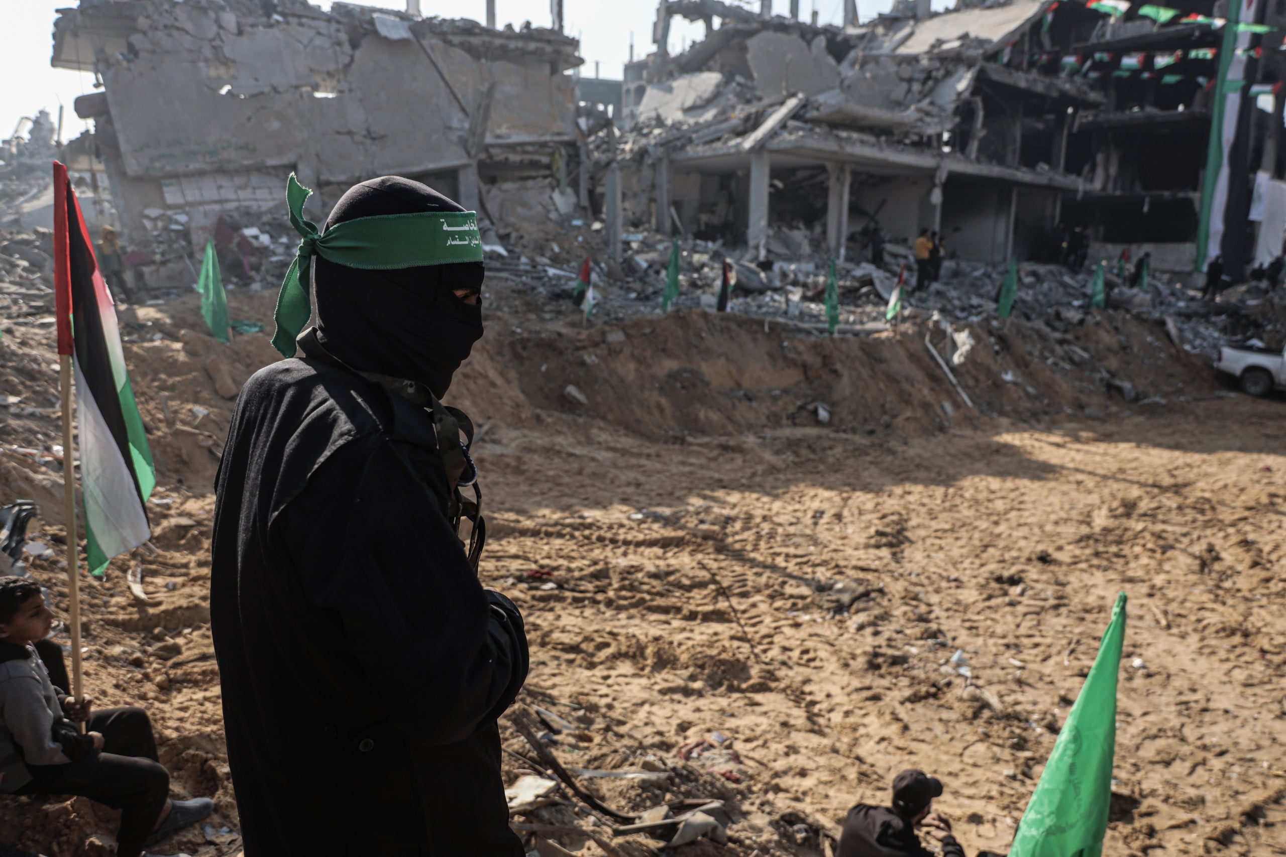 Militants palestins de Hamàs a Gaza en una foto d'arxiu / Europa Press/Contacto/Omar Ashtawy Apaimages
30/1/2025