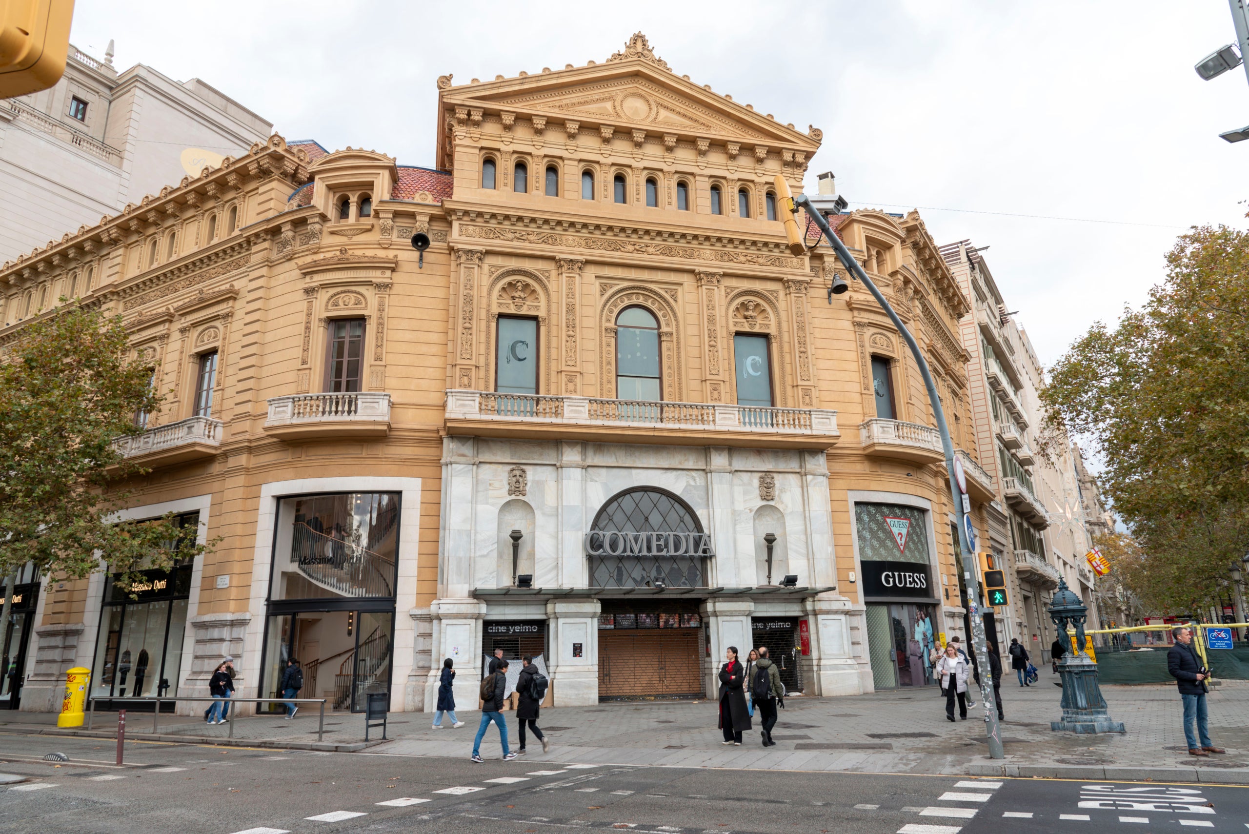 L'antic cinema Comèdia, ara tancat / Cedida