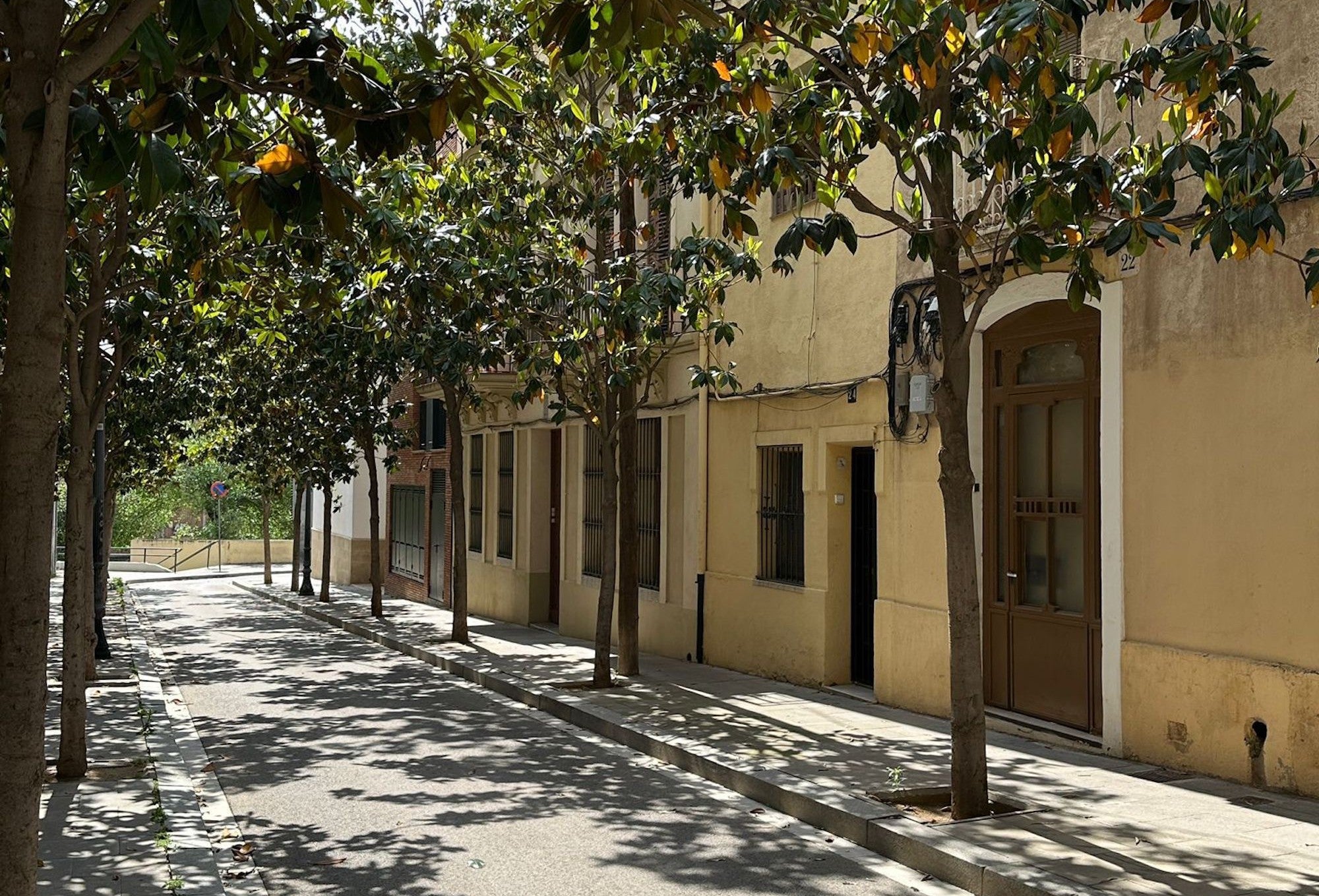 Cases del passatge d'Aloi, al barri de Navas / Cedida-Junts per Barcelona