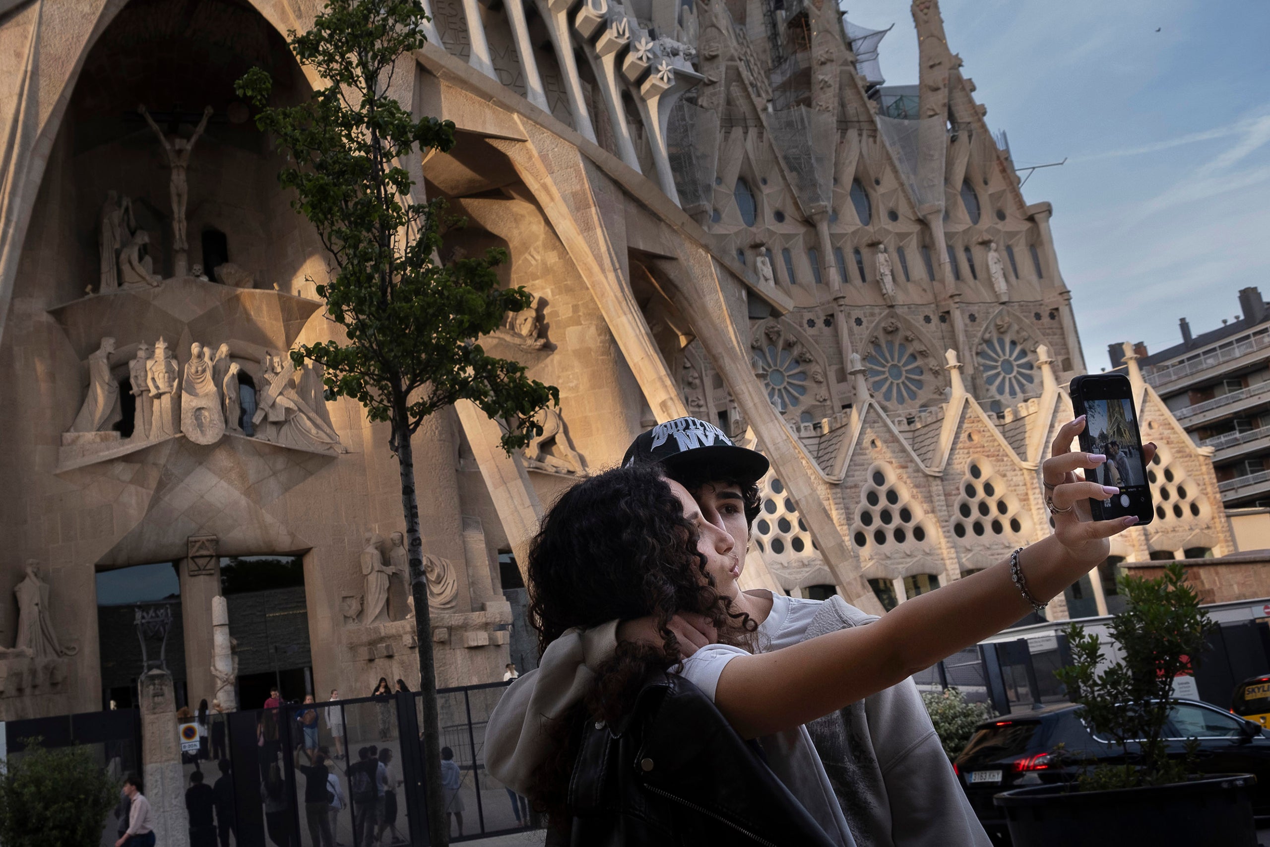 turisme, turistes, turista, Gaudí