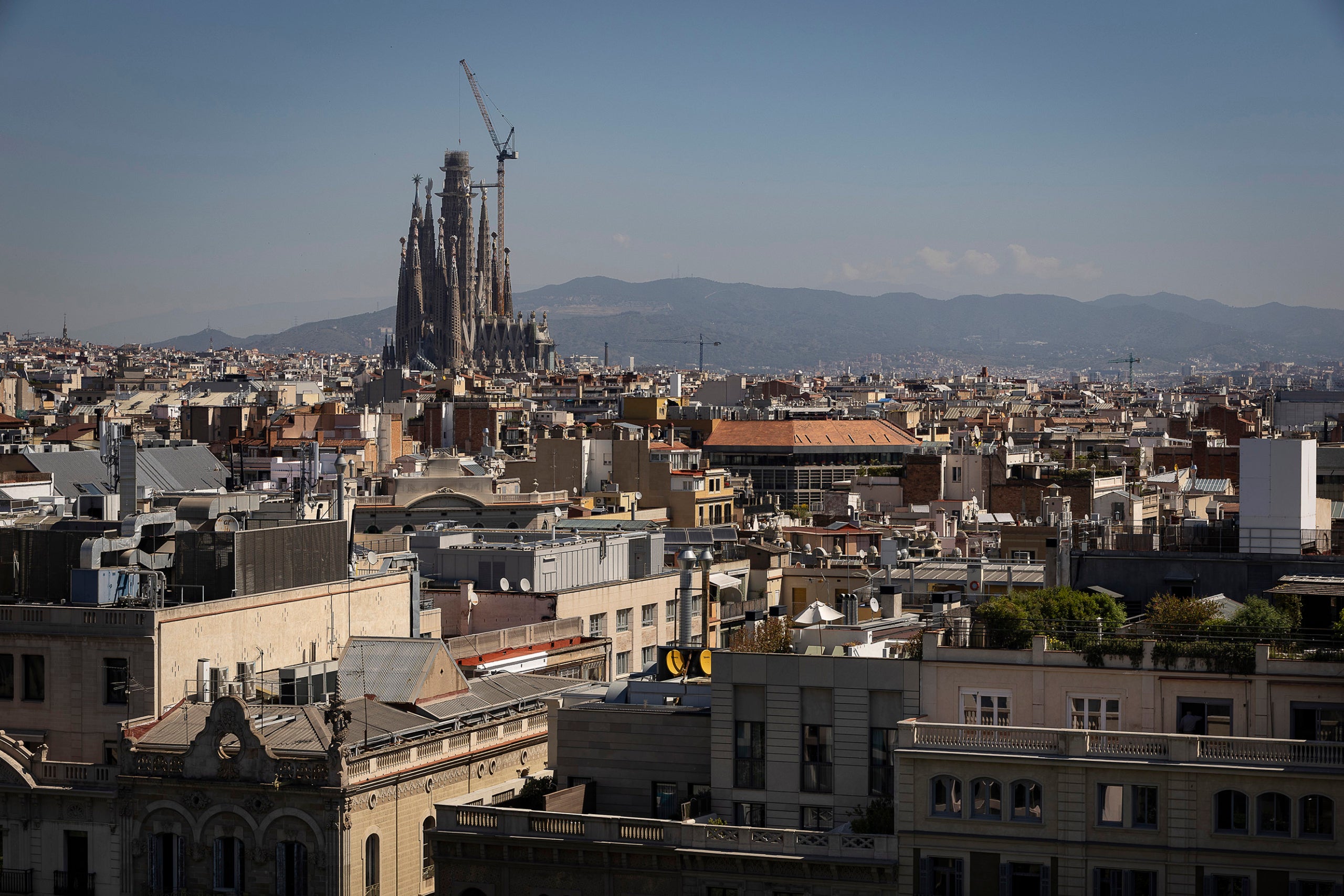 Panoràmica de la ciutat amb la Sagrada Família.
28.05.2025, Barcelona
foto: Jordi Play