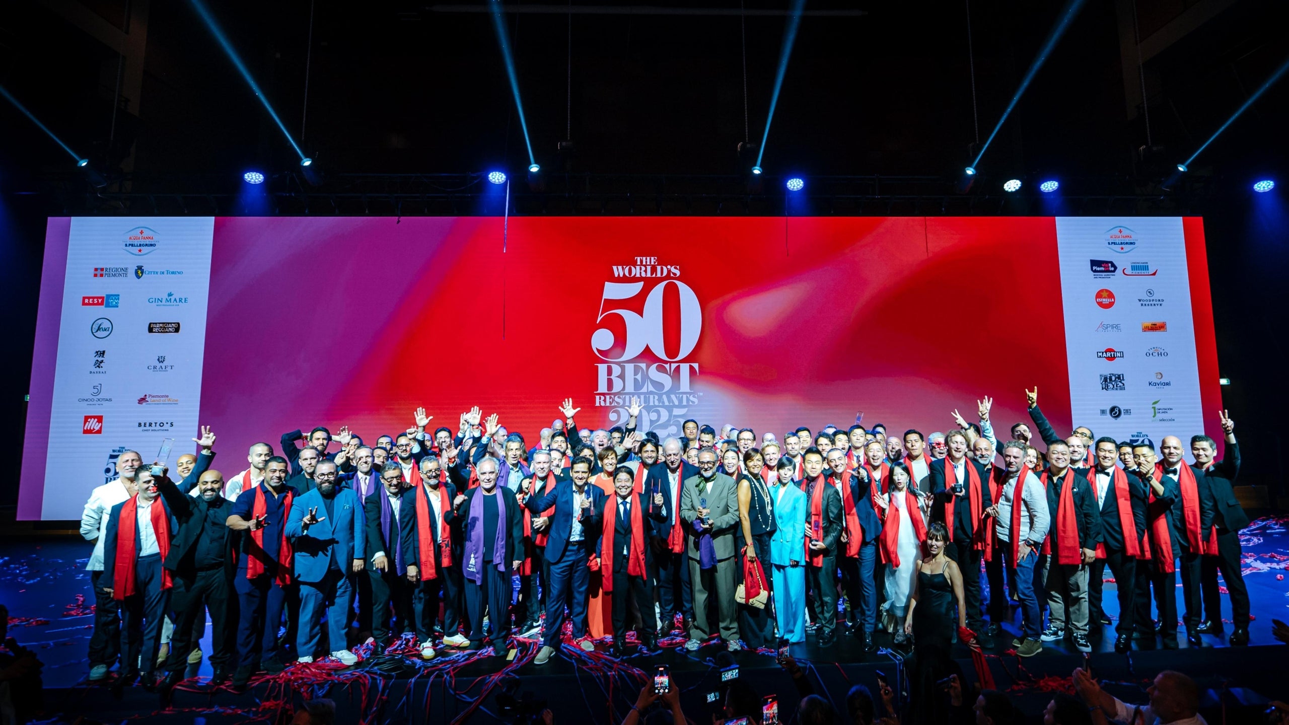 Ceremonia de entrega de los premios de la última edición del prestigioso ranking gastronómico The World's 50 Best Restaurants 2025 / ACN