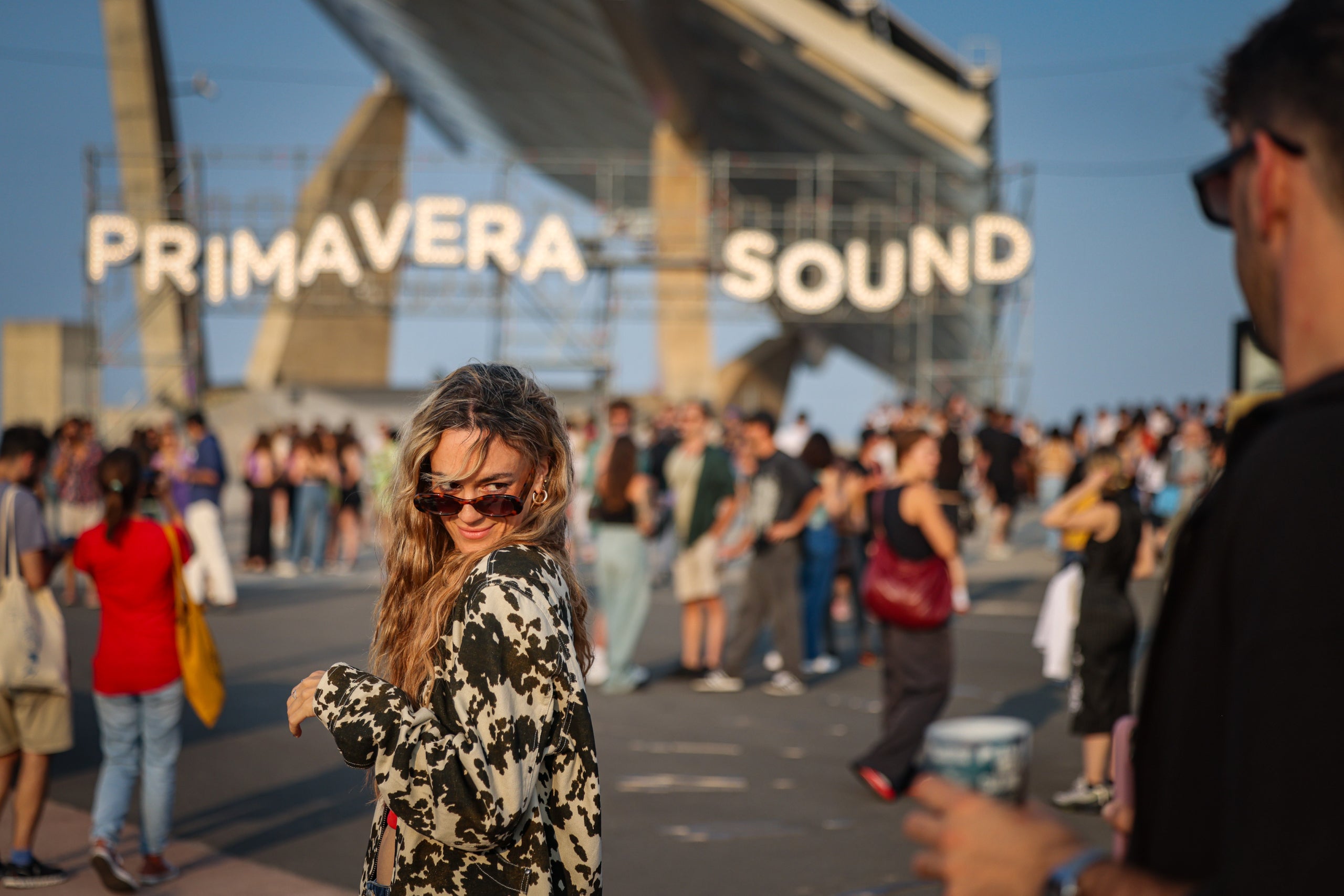 Una assistent al Primavera Sound 2025 / Jordi Borràs (ACN)