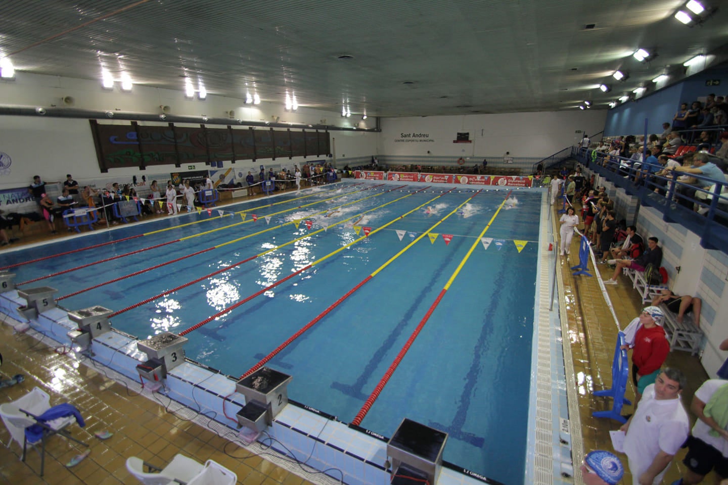La piscina del CEM Sant Andreu | Facebook CN Sant Andreu
