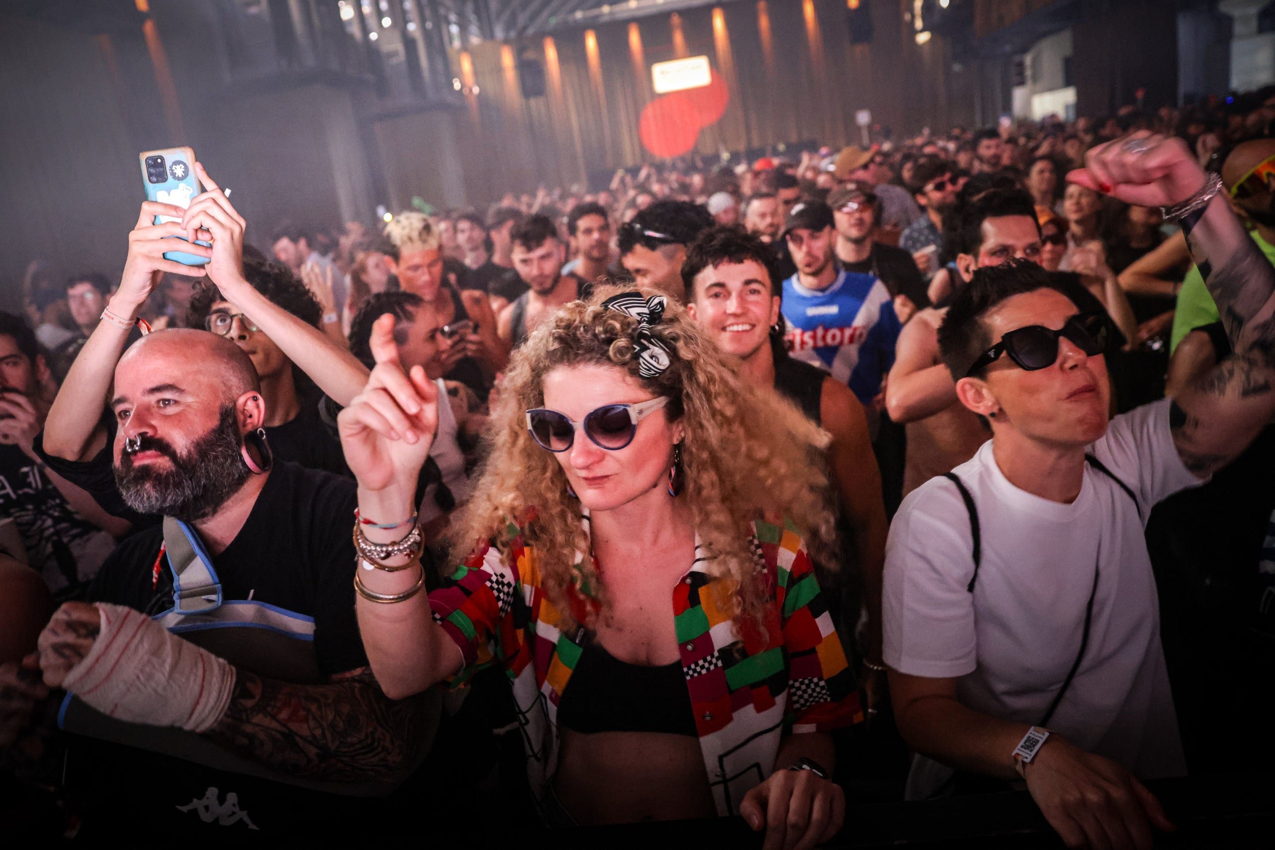 El públic gaudeix d'un dels concerts del Sónar / ACN