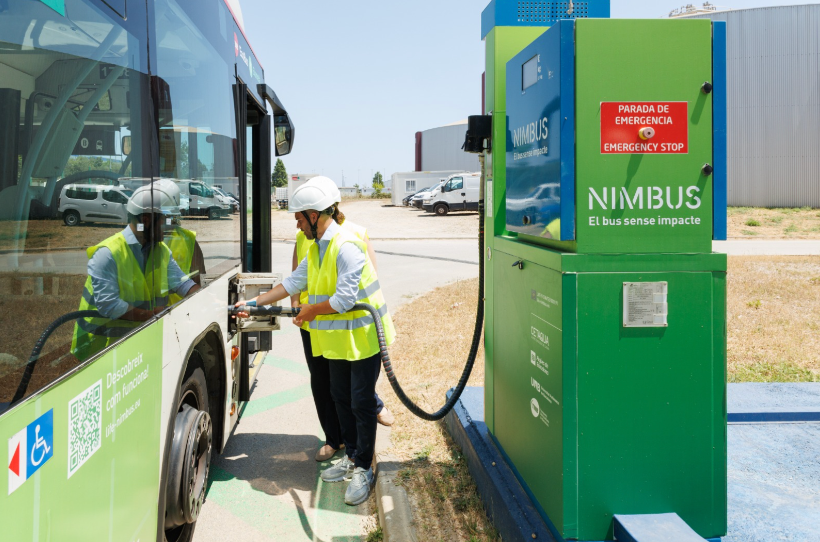 Barcelona utilitza biometà com a combustible per a autobusos gràcies al projecte LIFENIMBUS