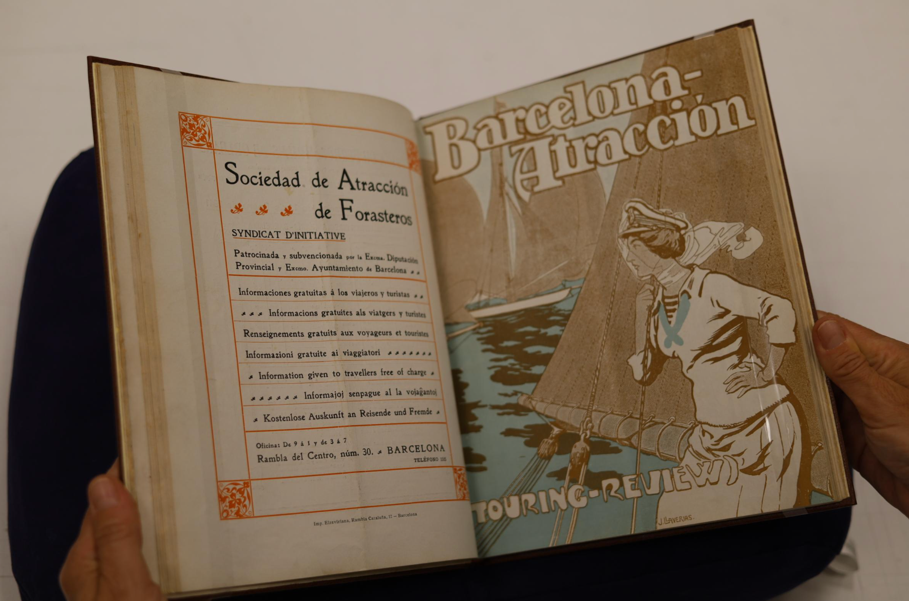 Revista Barcelona atracción, l'any 1911
