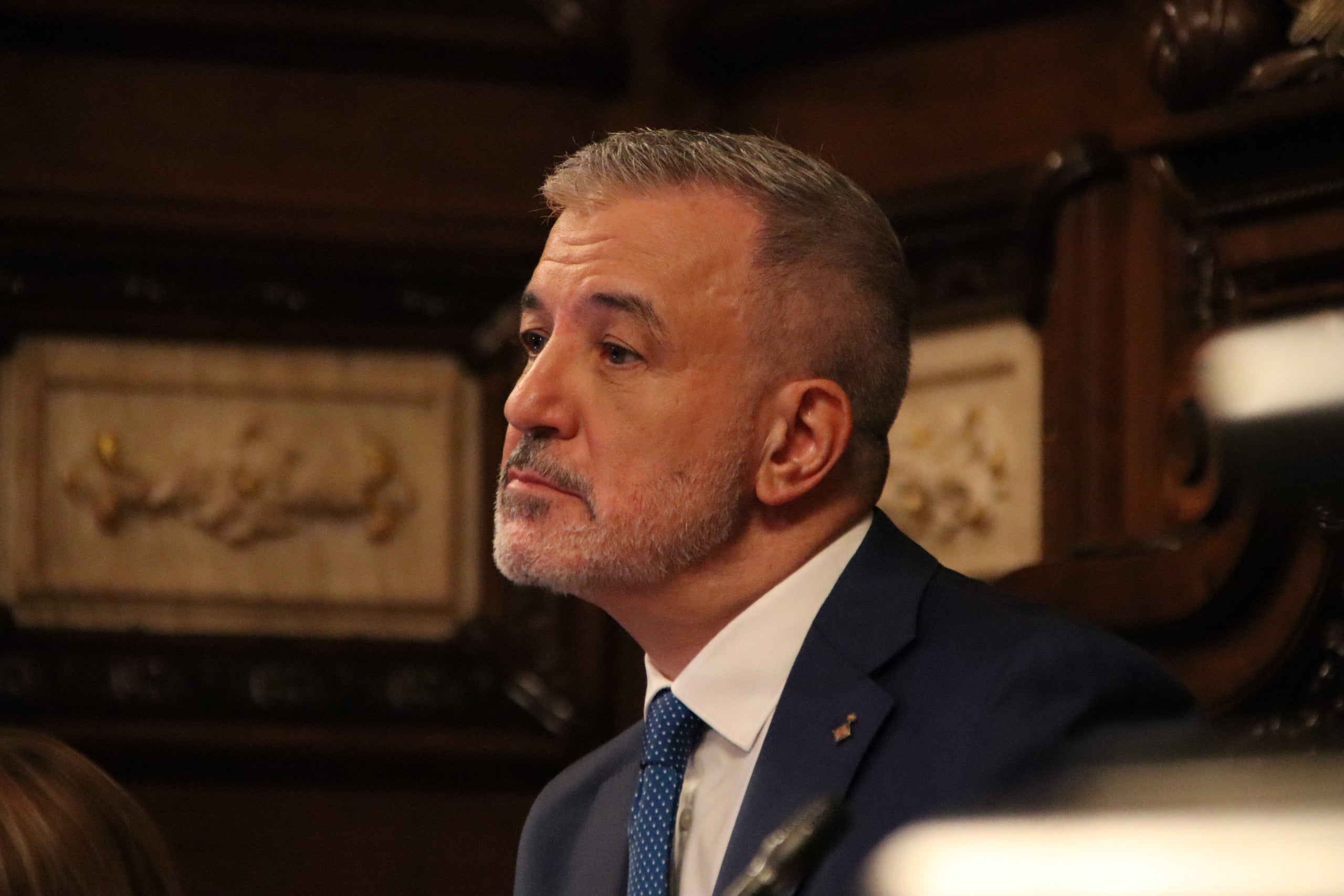 Collboni, al inicio del pleno, el 27 de junio / ACN-Blanca Blay
| Blanca Blay, ACN