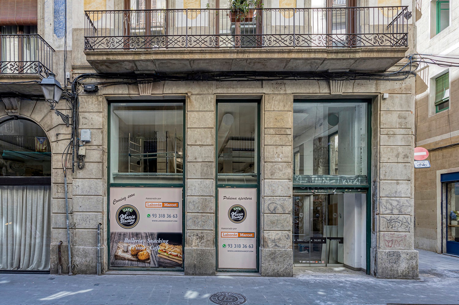 La botiga que obrirà Boulangerie Marie Blachère al carrer del Carme / Laborde Marcet