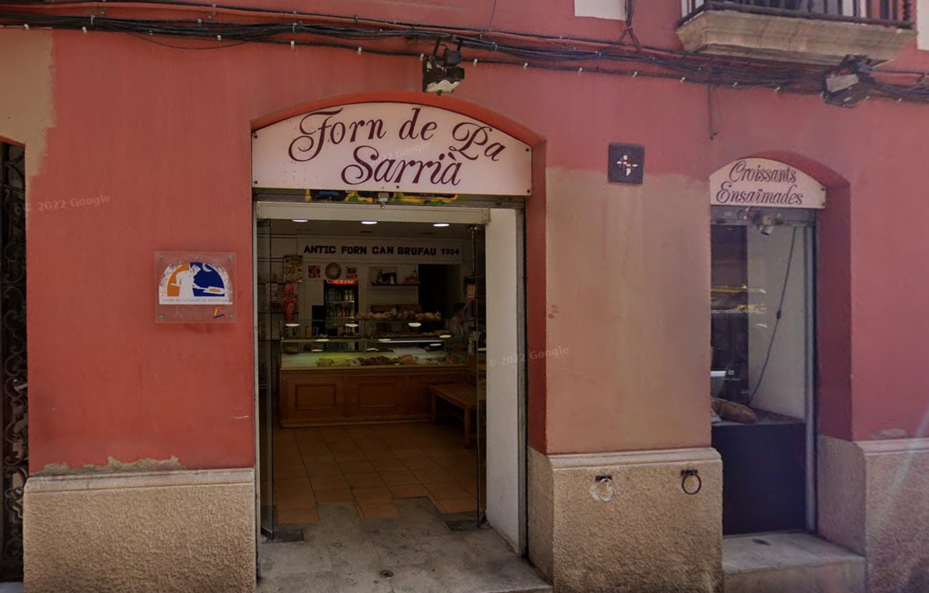El forn Sarrià, al carrer de Sarrià, 100 / Google Maps